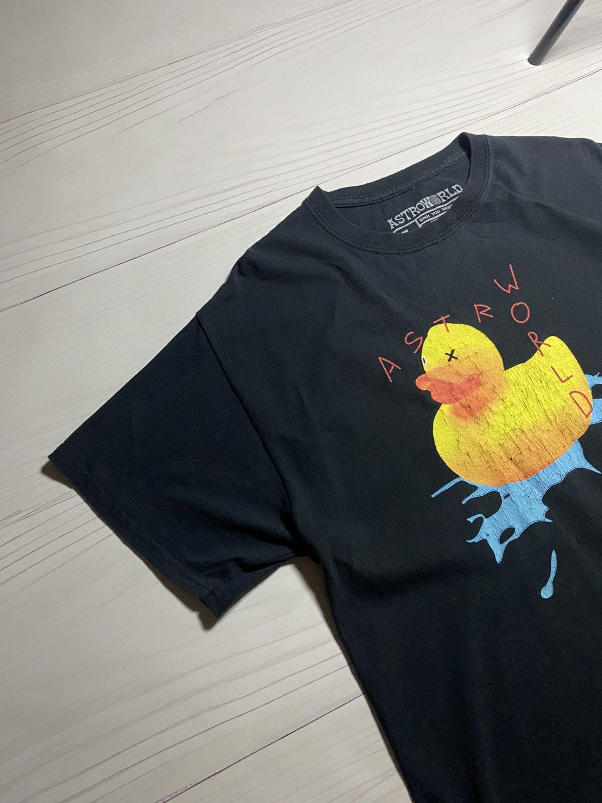 Travis Scott Travis Scott Astrworld 2019 Duck Live wish you were t shirt Size US L / EU 52-54 / 3 - 7 Thumbnail