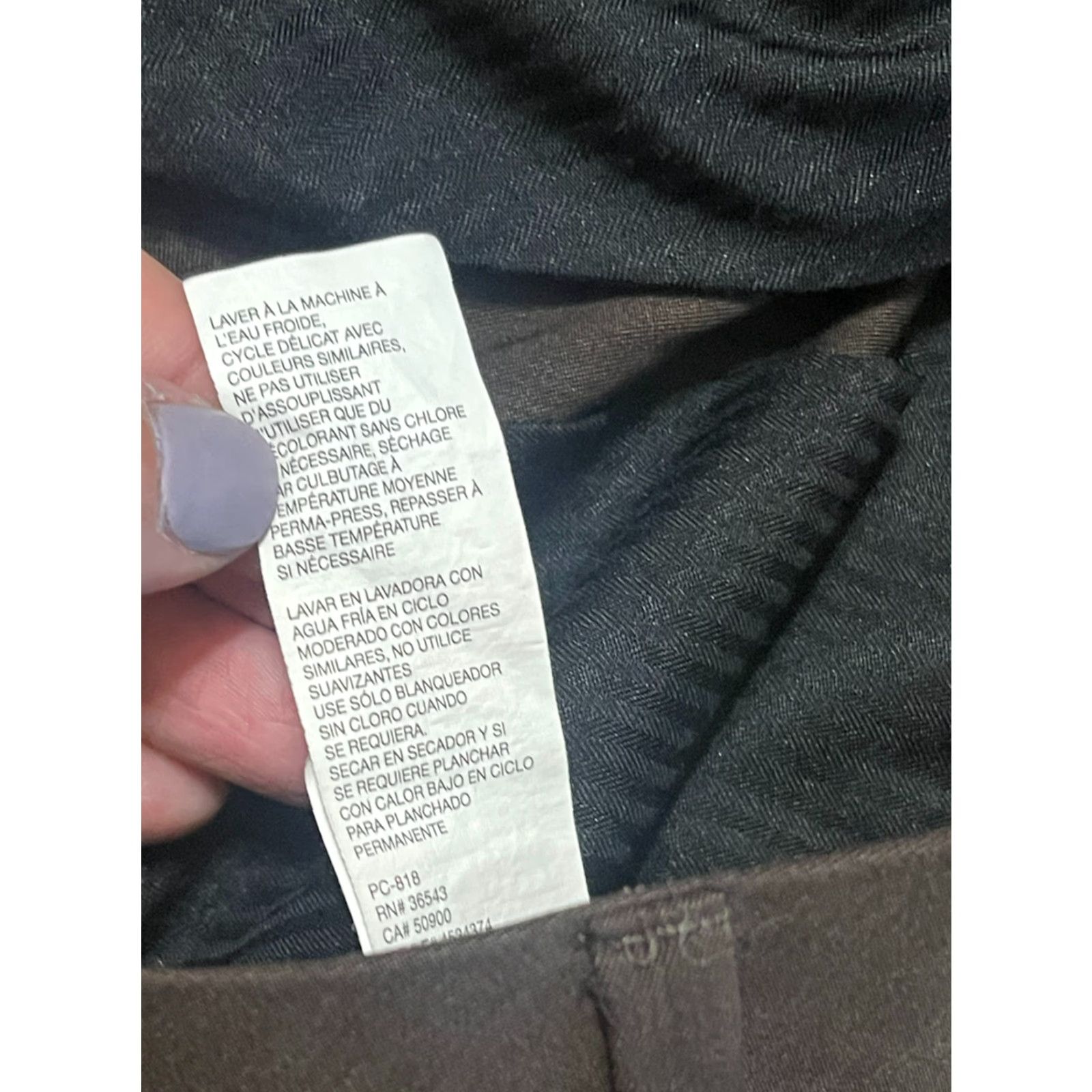 Izod IZOD Pants Men's Brown Dress Pants Straight Fit 32x30 Flat Front Regular Inseam 31 in Ban Brown, IZOD, Pants, Men, Dress, Straight, 32x30 Size US 30 / EU 46 - 5 Thumbnail
