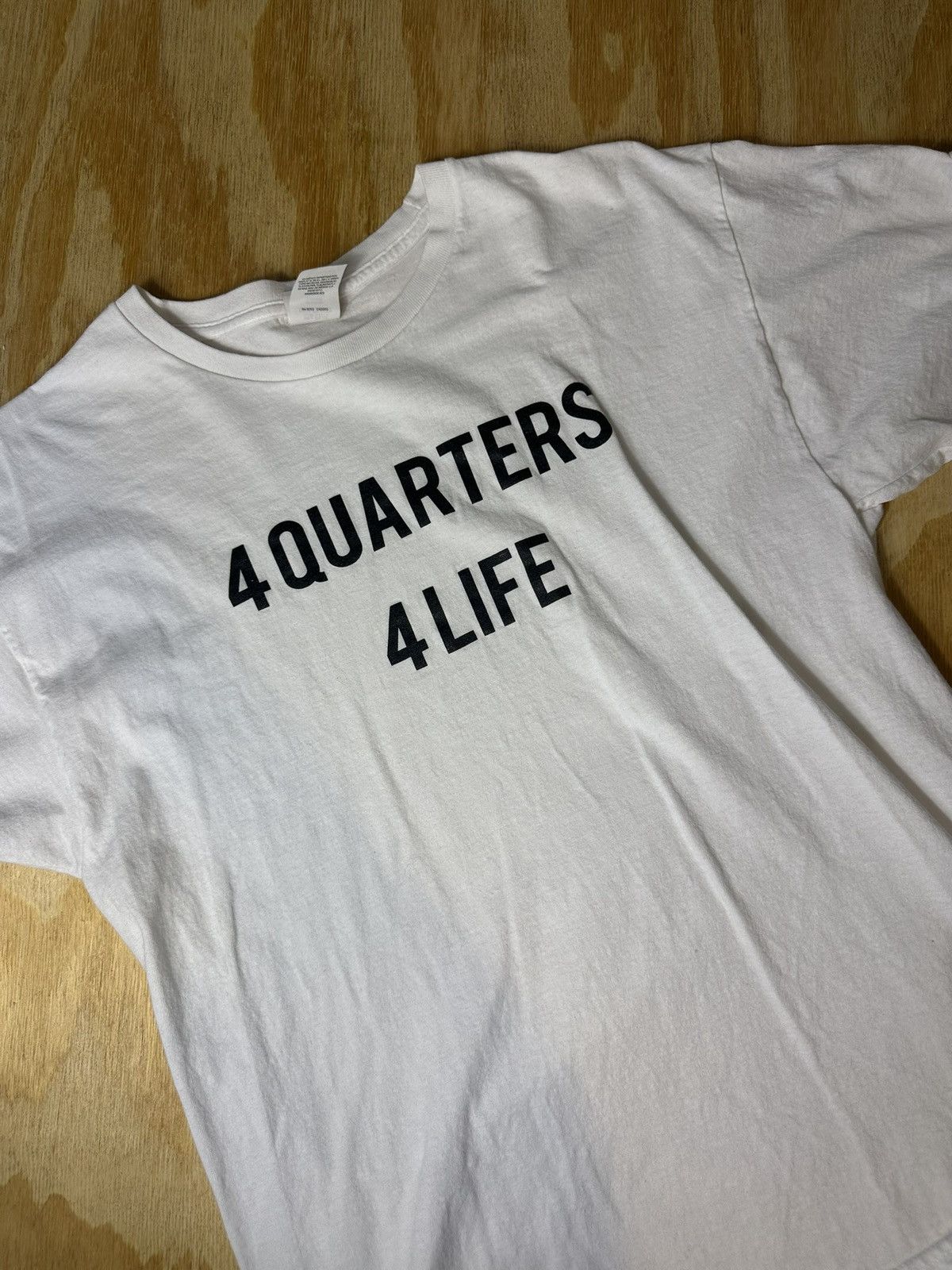 Other × Vintage 4 Quarters 4 Life Mens Size L Football Basketball Slogan Size US L / EU 52-54 / 3 - 1 Thumbnail