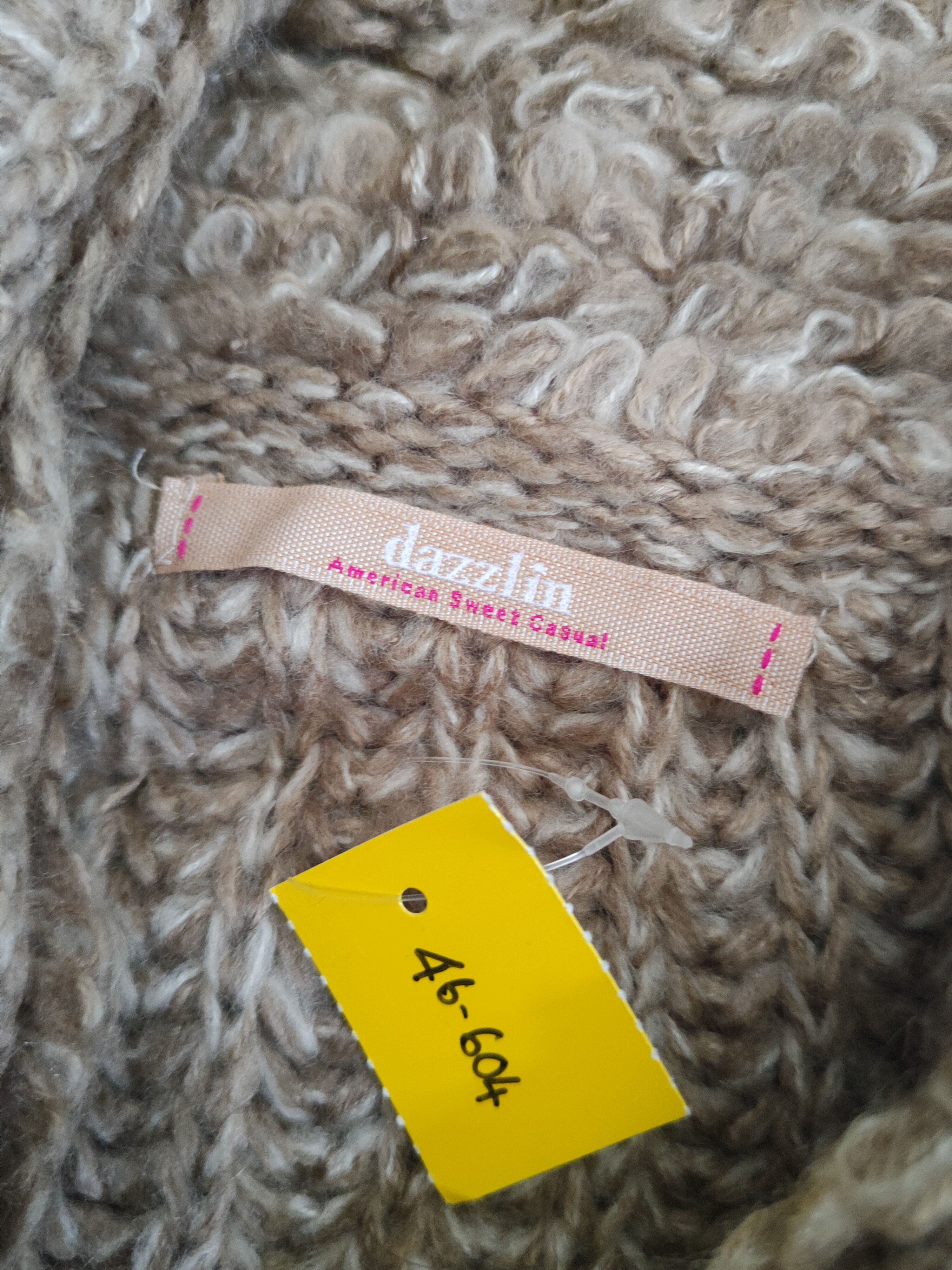 Japanese Brand DL Dazzlin Light Brown Knitwear Sweaters#46-604 Size L / US 10 / IT 46 - 12 Thumbnail