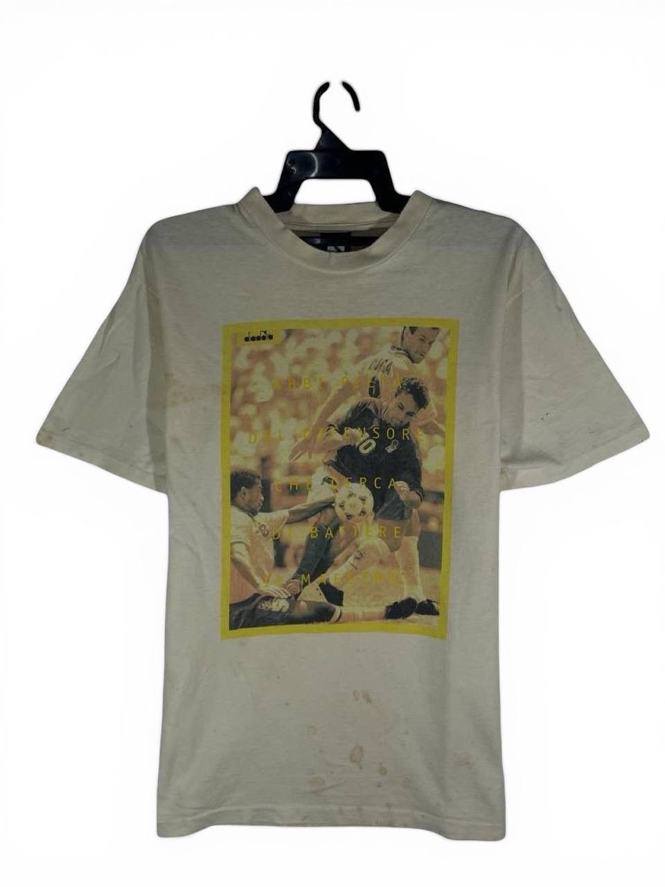 Diadora vintage roberto baggio italian legend footballer Size US L / EU 52-54 / 3 - 1 Thumbnail