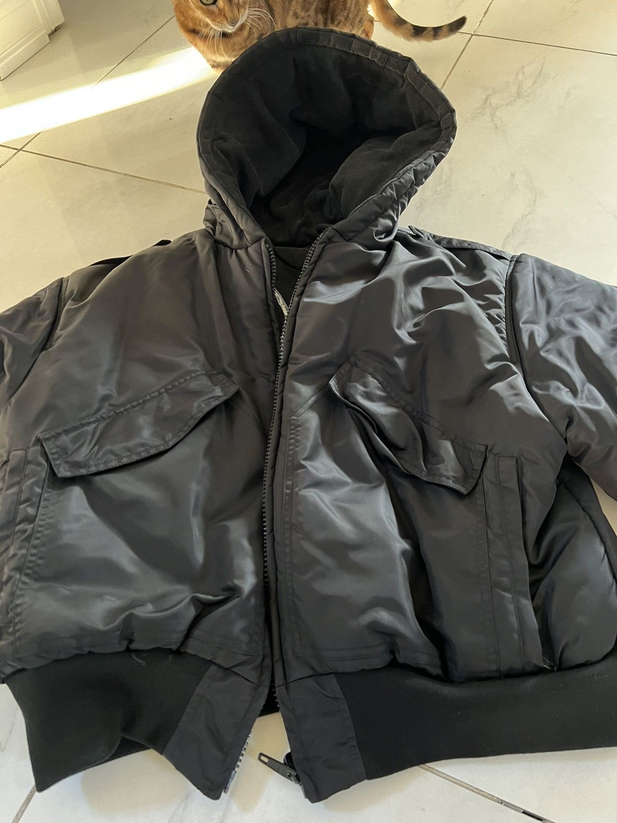 Gleb Kostin Solutions Gleb kostin Tern hooded bomber jacket Size US L / EU 52-54 / 3 - 2 Thumbnail
