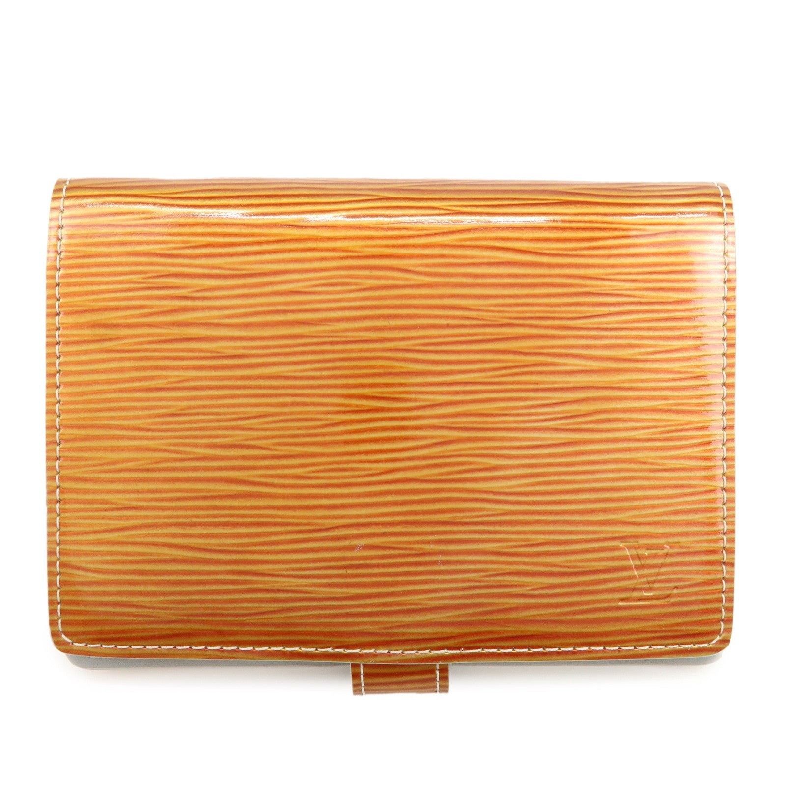 Louis Vuitton Louis Vuitton Epi Agenda PM Planner Leather Orange Size ONE SIZE - 1 Thumbnail