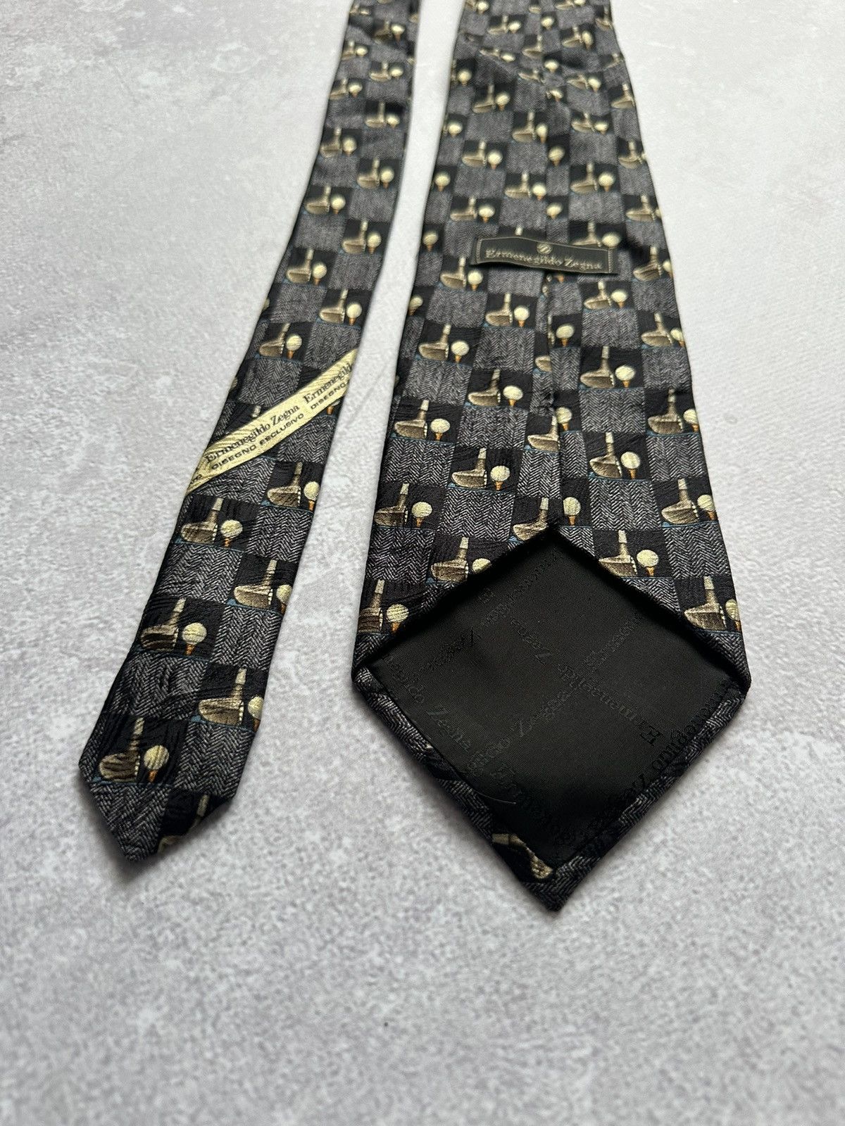Ermenegildo Zegna × Vintage Tie Ermenegildo Zegna vintage Size ONE SIZE - 2 Thumbnail