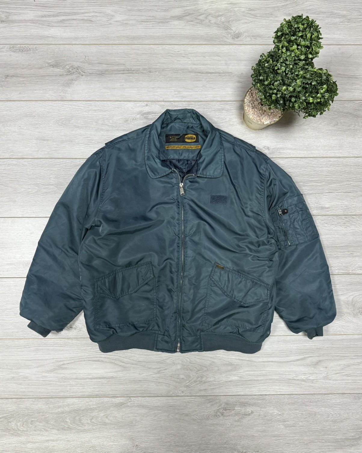 Schott Scott M2 heavy duty schott bomber jacket vintage Size US XL / EU 56 / 4 - 1 Thumbnail