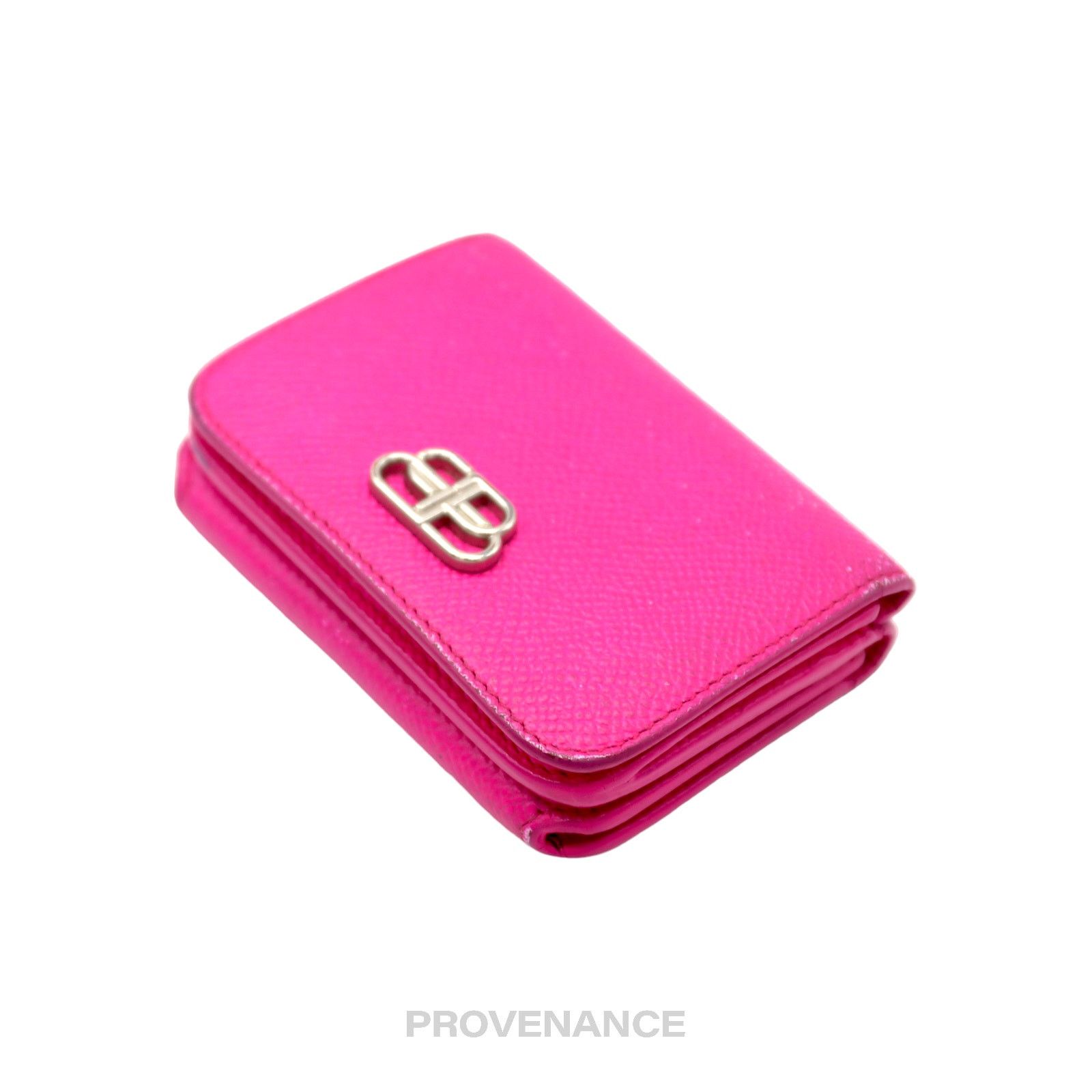 Balenciaga 🔴 Balenciaga BB Trifold Wallet - Pink Size ONE SIZE - 4 Thumbnail