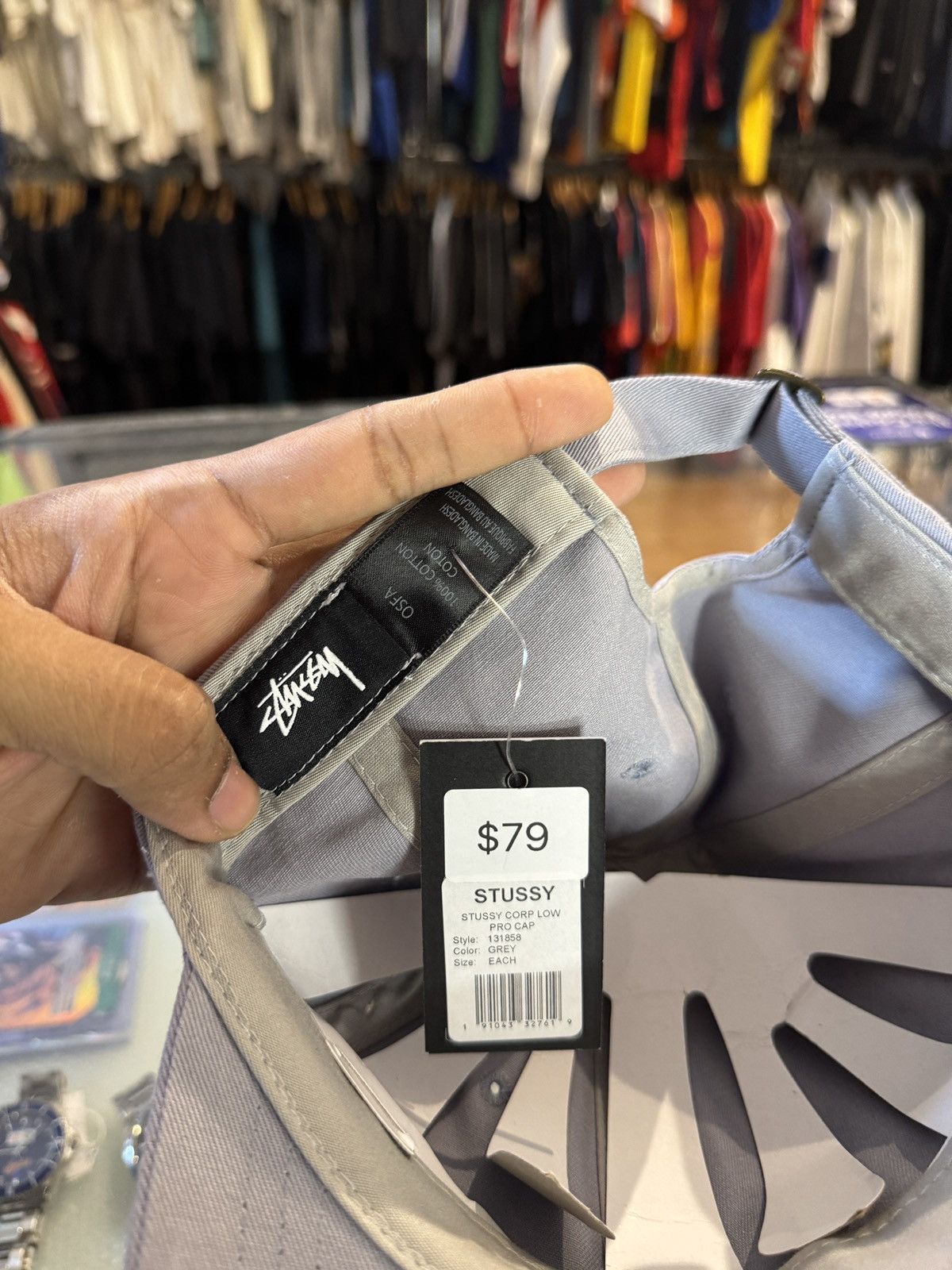 Stussy STUSSY CORP LOW PRO CAP Size ONE SIZE - 5 Thumbnail
