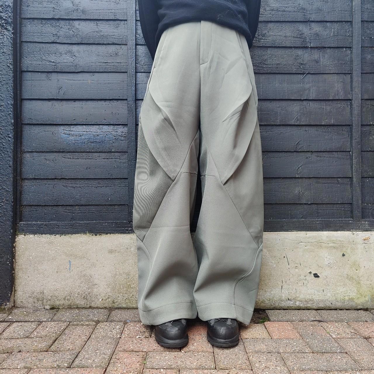 Other Kiko Kostadinov - BaoVicto Pleated Patchwork Wide Pants