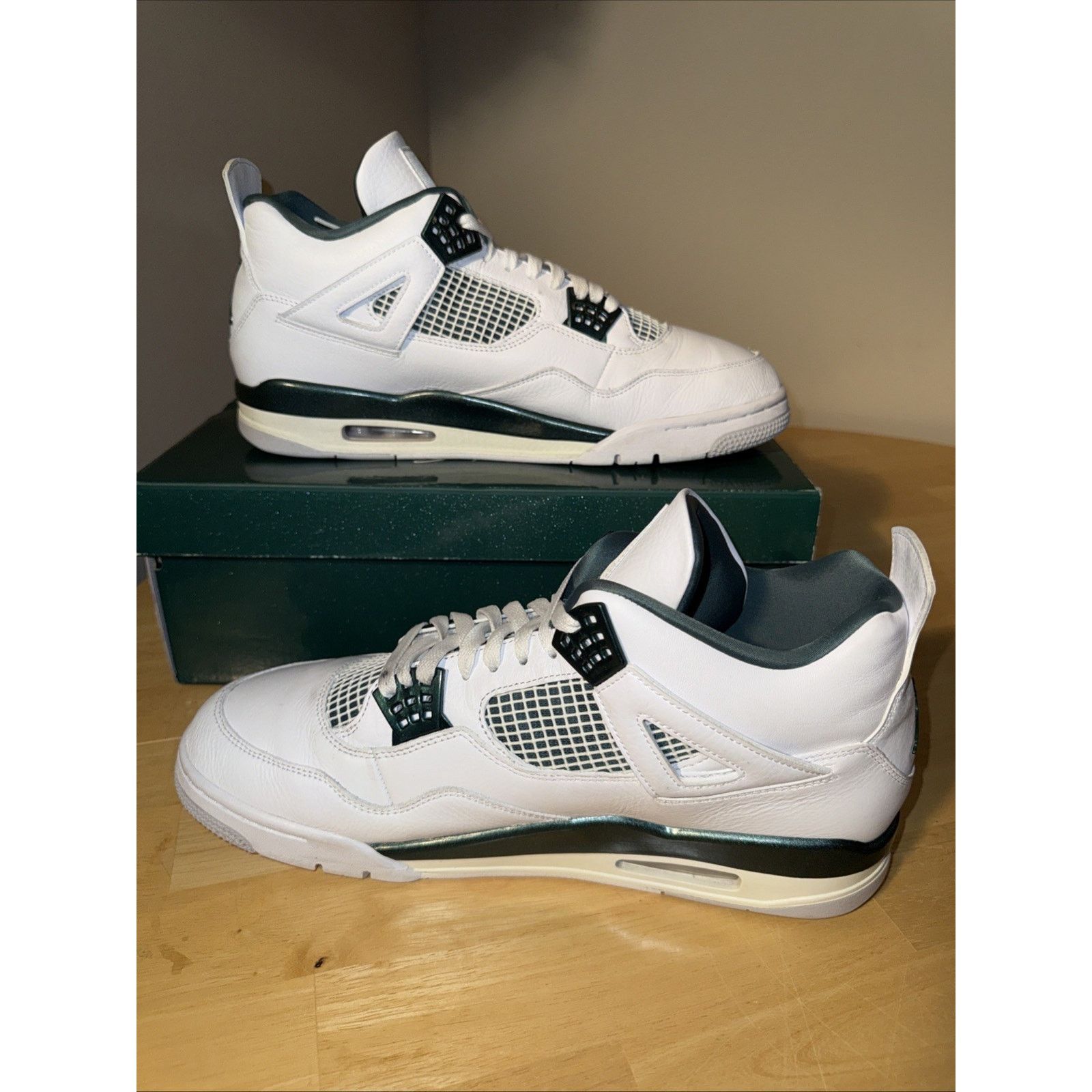 Nike Size 14 - Air Jordan 4 Retro Oxidized Green OG BOX Size US 14 / EU 47 - 2 Thumbnail