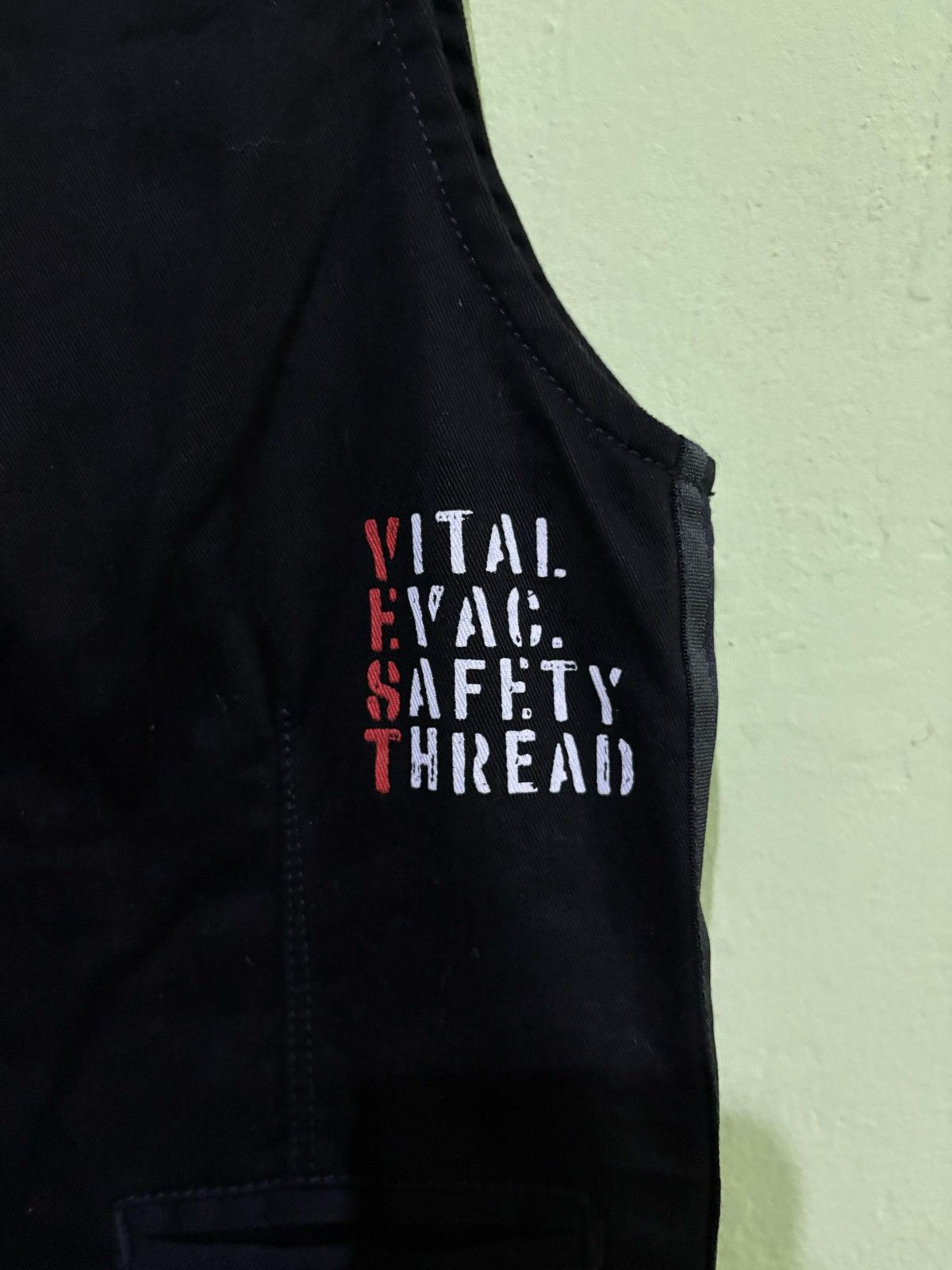 Diesel × Diesel Black Gold Diesel Tactical Utility Vest Design Bondage Size US M / EU 48-50 / 2 - 2 Thumbnail