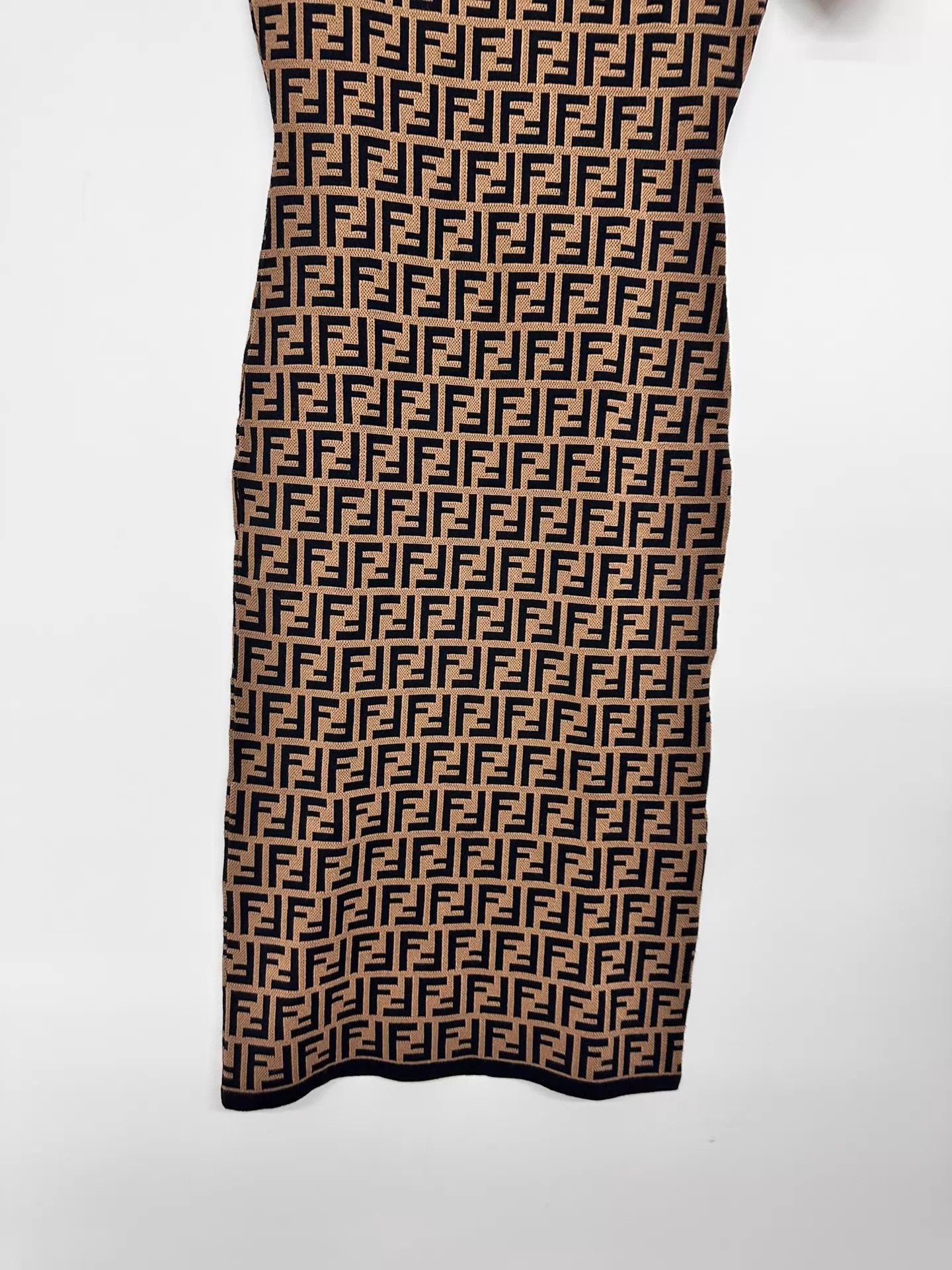 Fendi Fendi FF All Over Print Women's Dress Size 38 Size XS / US 0-2 / IT 36-38 - 5 Thumbnail