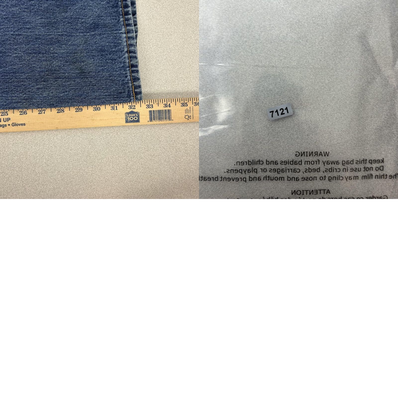 Levi's Levi's 501 Jeans Mens 38x33 Blue Button Fly Straight Leg Denim Regular Fit Vintage No Size US 38 / EU 54 - 9 Thumbnail