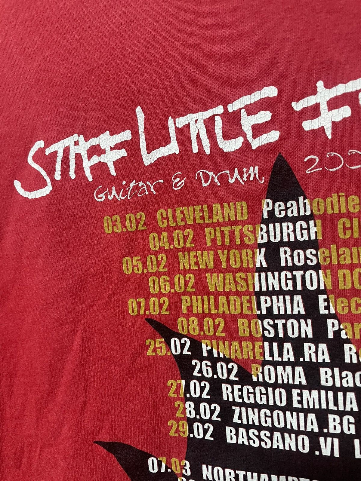 Band Tees Vintage Stiff Litlle Fingers 2004 Tour Tee Size US XL / EU 56 / 4 - 12 Thumbnail