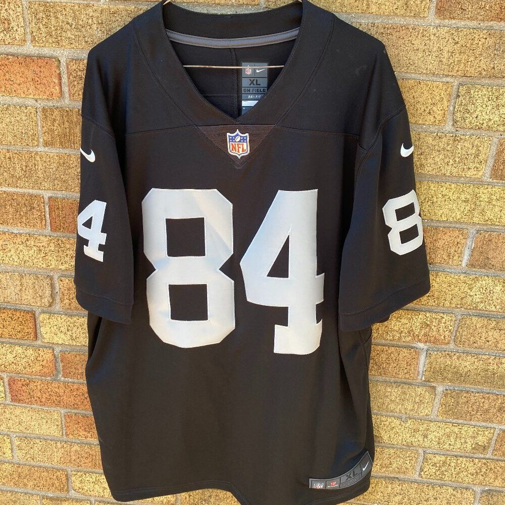 Nike Nike NFL Oakland Raiders Antonio Brown Jersey XL Black Size US XL / EU 56 / 4 - 1 Thumbnail
