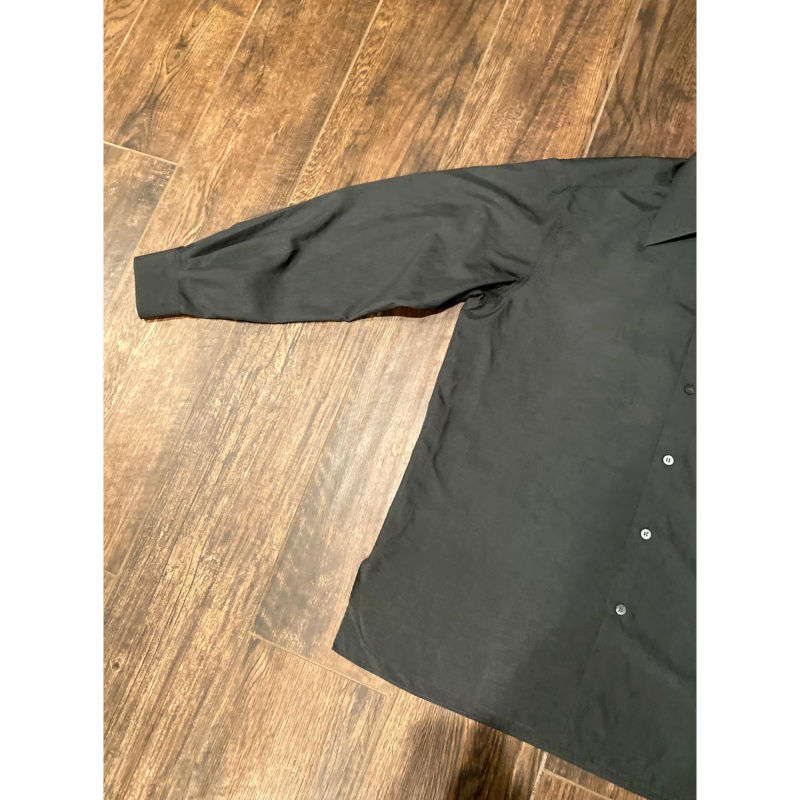 Ermenegildo Zegna VINTAGE Ermenegildo Zegna Mens XL Button-Up Shirt in Green Size US XL / EU 56 / 4 - 3 Thumbnail