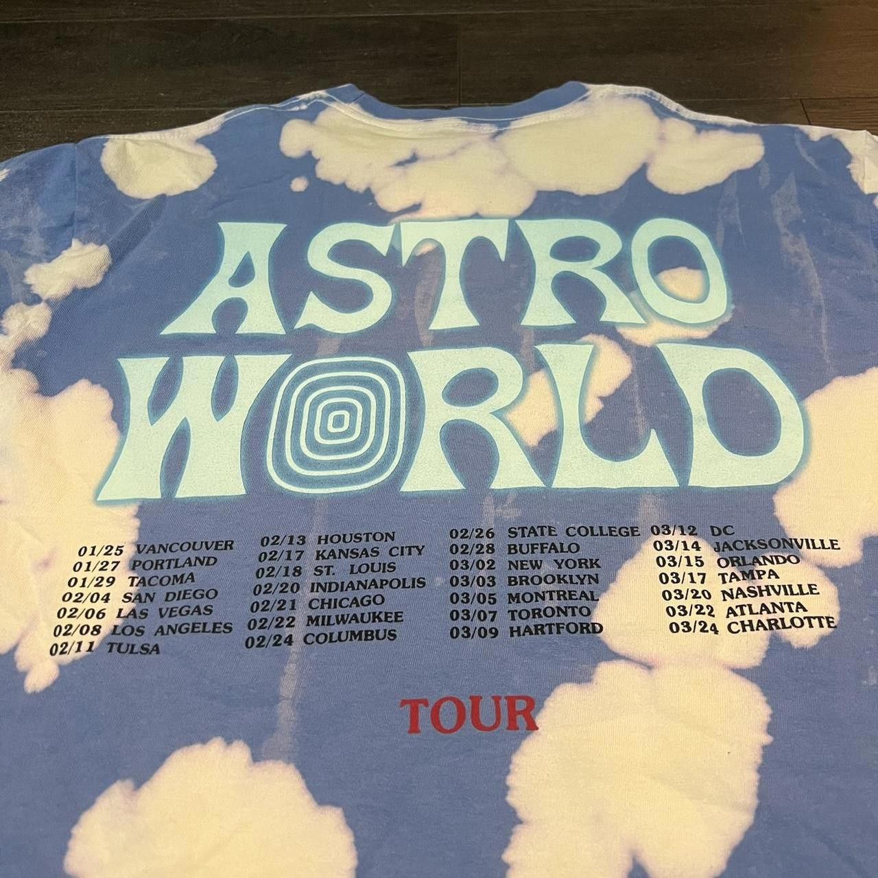 Travis Scott Travis Scott Astronaut Astro World Wish You Were Here Tshirt Size US XL / EU 56 / 4 - 3 Thumbnail