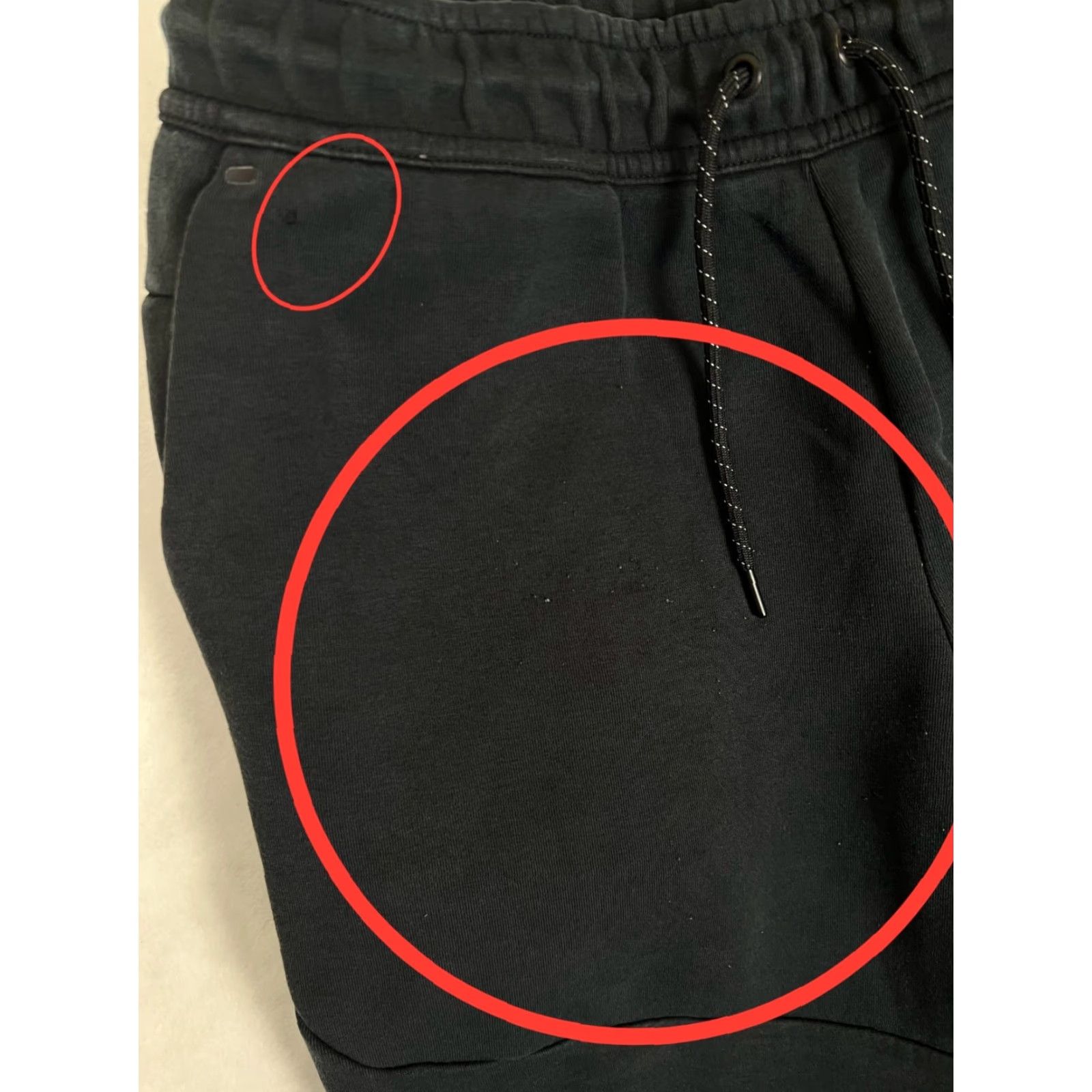 Nike Nike Tech Fleece Sweatpants Mens Large Jogger Tapered Black Pockets Athletic Fleece Size US 33 - 4 Thumbnail