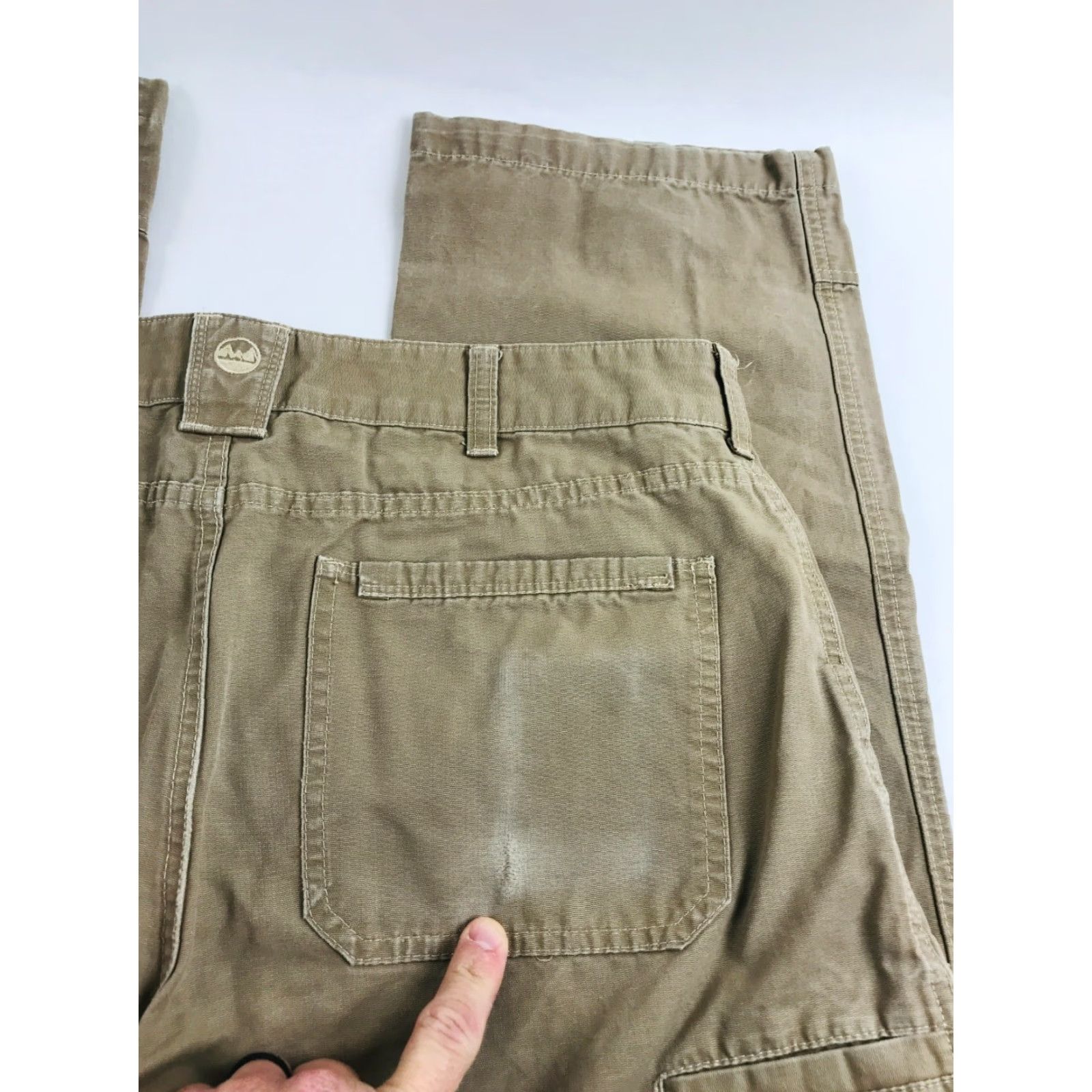 Vintage Outdoor Series Pants Men 34x32 Tan Straight Leg Pockets Cargo Casual Inseam 32 in Brown Size US 34 / EU 50 - 7 Thumbnail