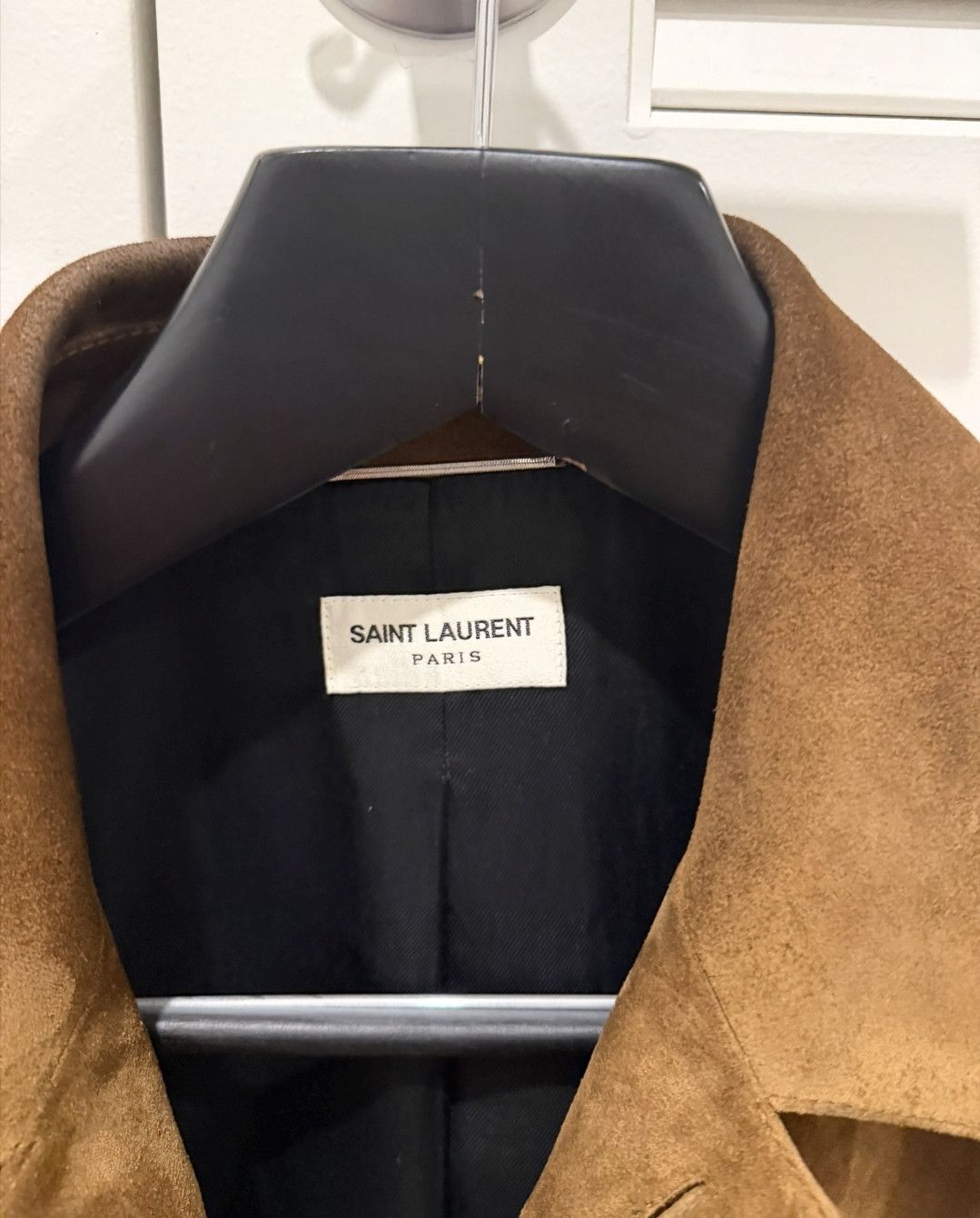 Yves Saint Laurent Saint Laurent Paris Suede Jacket – Cognac Brown, Size US L / EU 52-54 / 3 - 2 Thumbnail