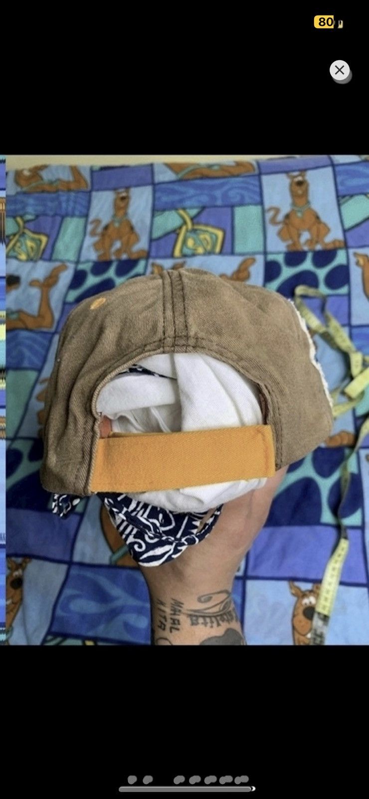 Disney ***FINAL DROP***RARE 00s DISNEYLAND PATCHWORK CHARACTER CAP Size ONE SIZE - 3 Thumbnail