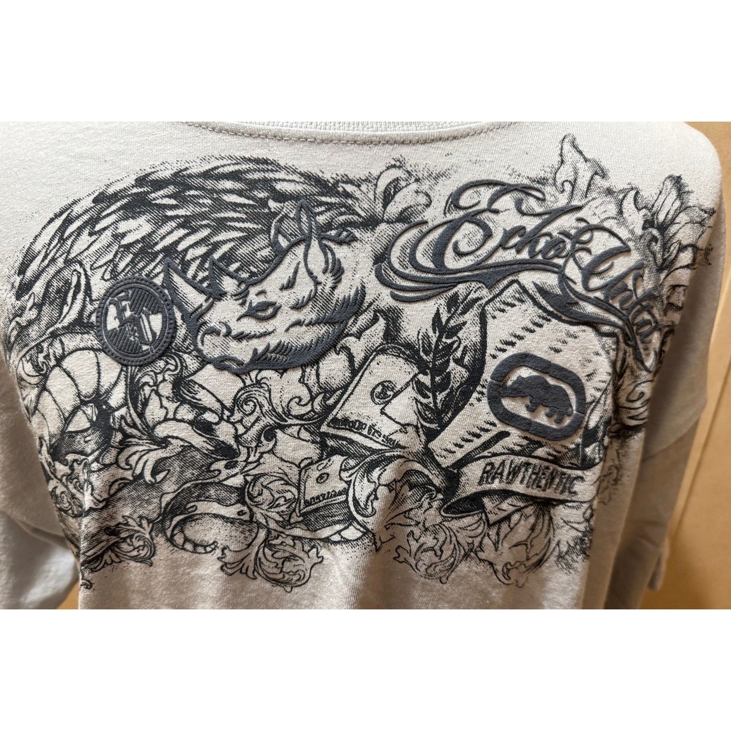 Ecko Unltd. Ecko Unltd Puff Print Rhino Gray NWT Y2K Streetwear Graphic Size US L / EU 52-54 / 3 - 2 Thumbnail