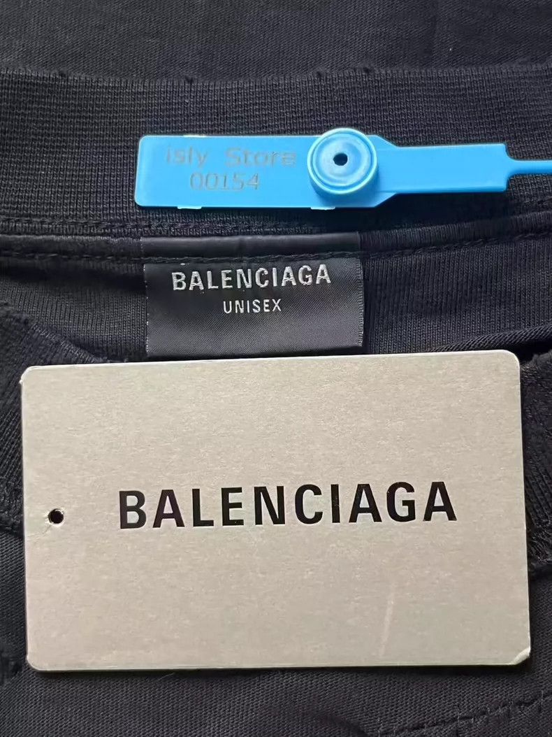 Balenciaga Balenciaga Monogrammed crewneck short sleeve T-shirt Size US S / EU 44-46 / 1 - 4 Thumbnail