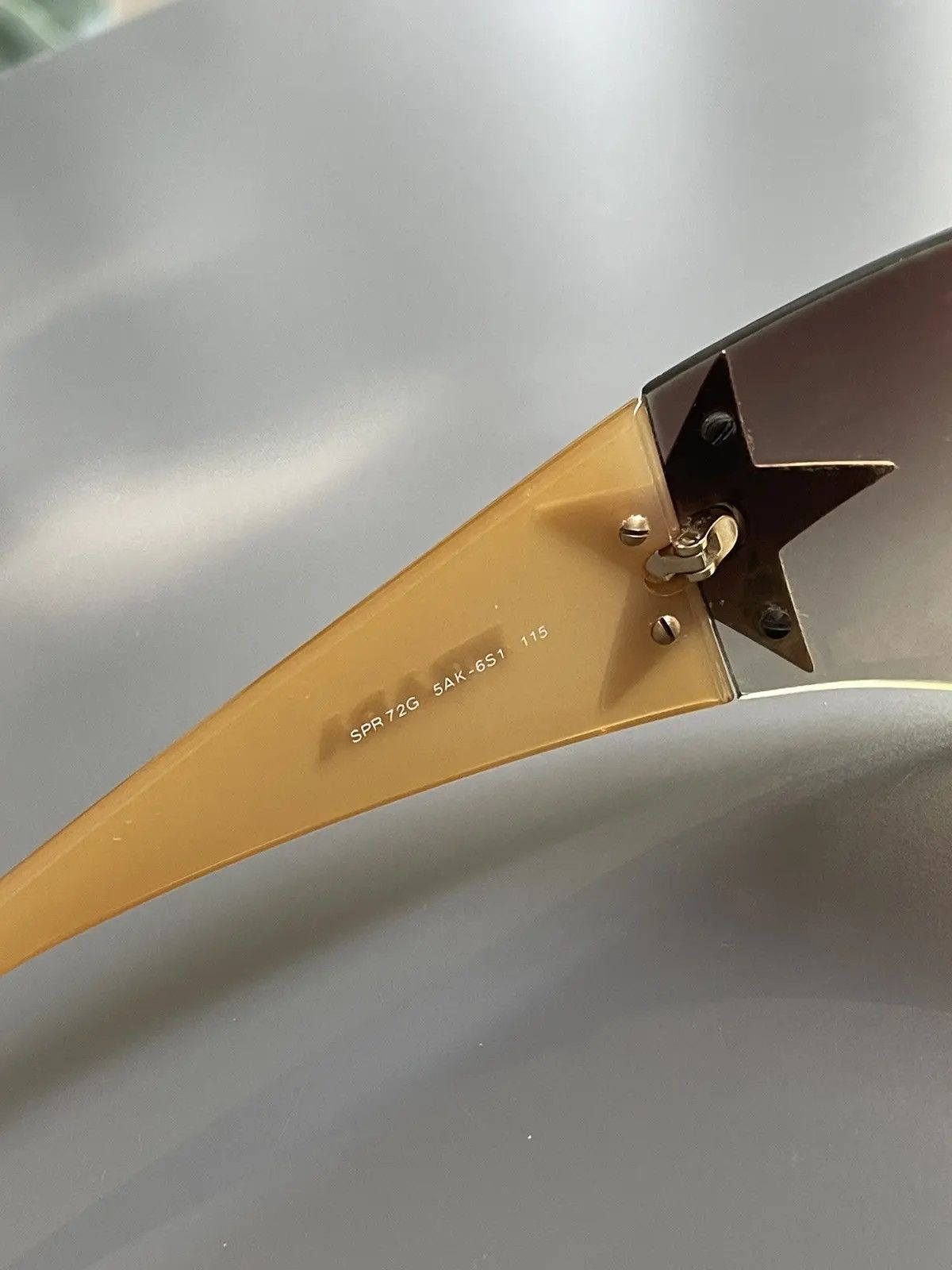 Prada PRADA Sunglasses Star Sport Red Tab Shield Mask Symbole Size ONE SIZE - 5 Thumbnail