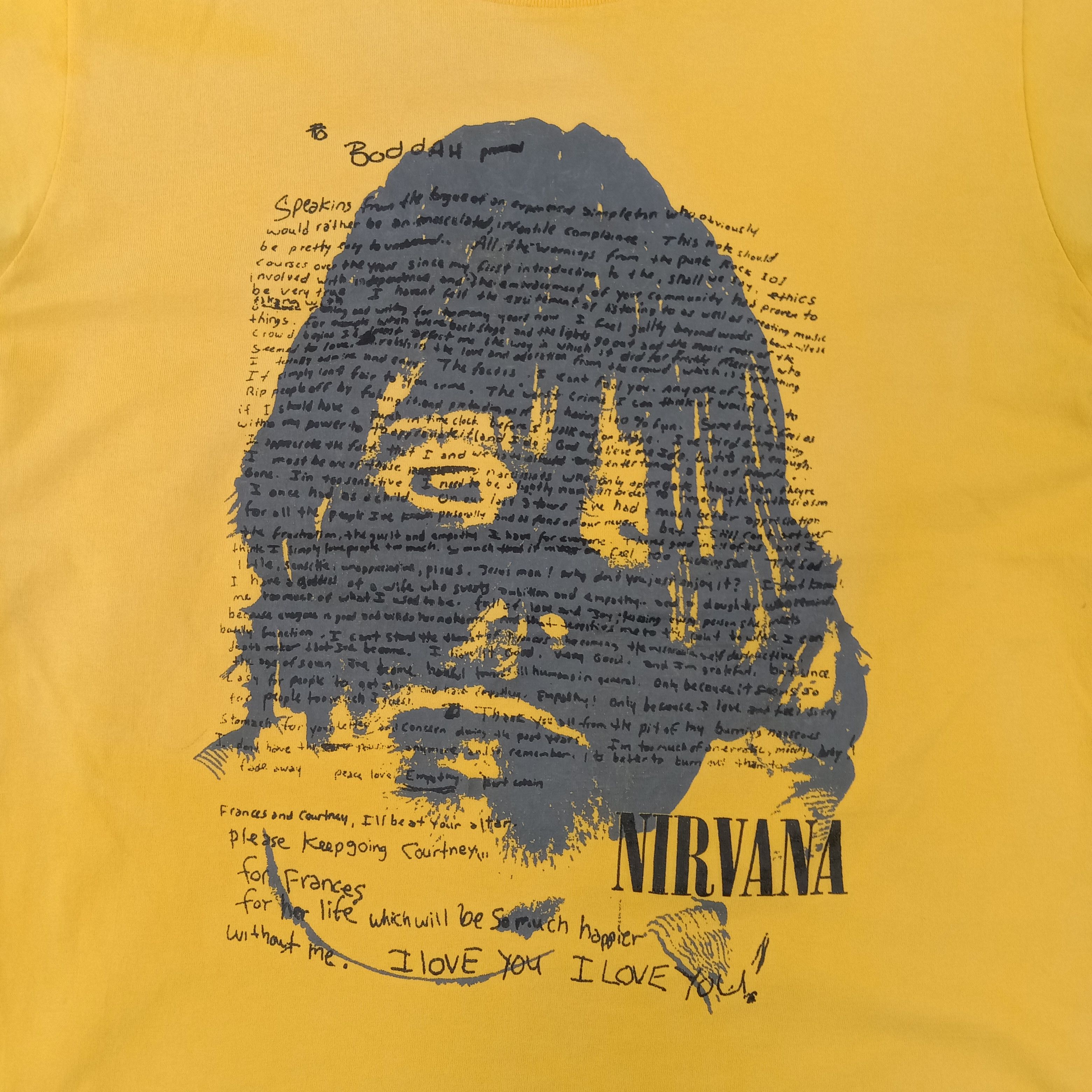 Nirvana × Vintage Nirvana American Rock Band Tshirt Size US S / EU 44-46 / 1 - 2 Thumbnail