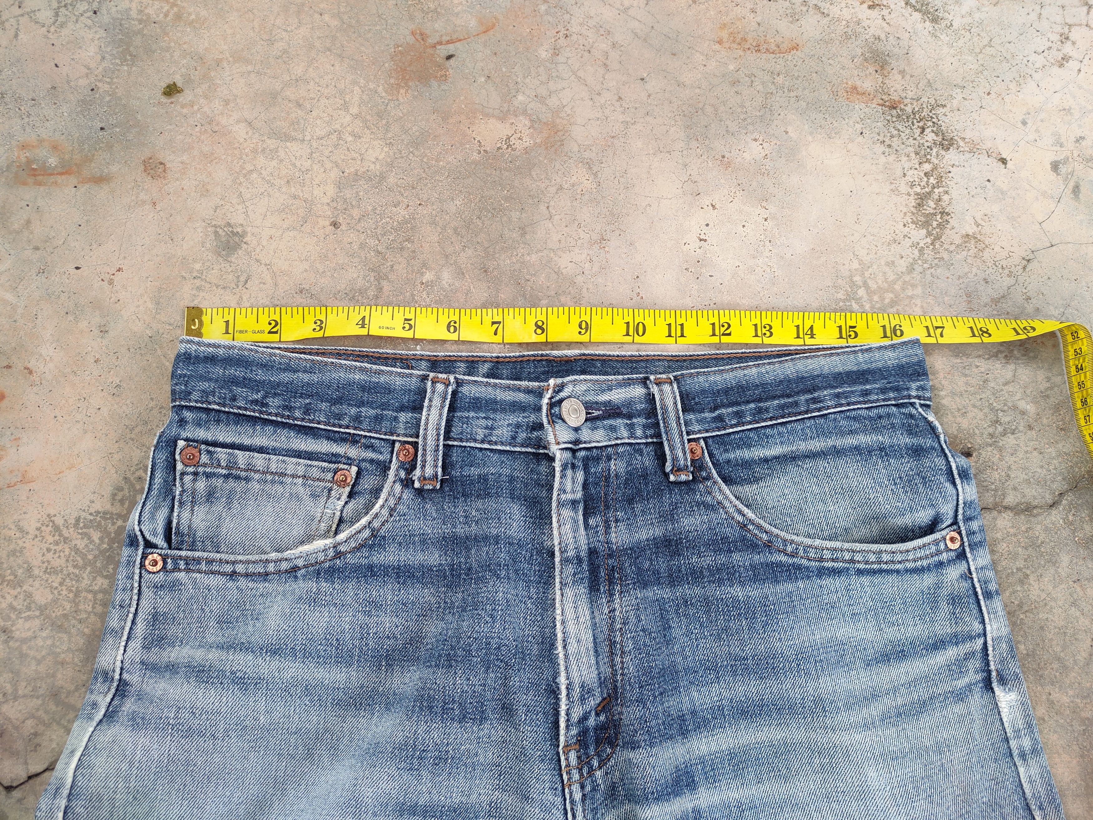Levi's VINTAGE LEVI'S 533 FADED DISTRESSED JEANS DENIM PANTS Size US 33 - 7 Thumbnail