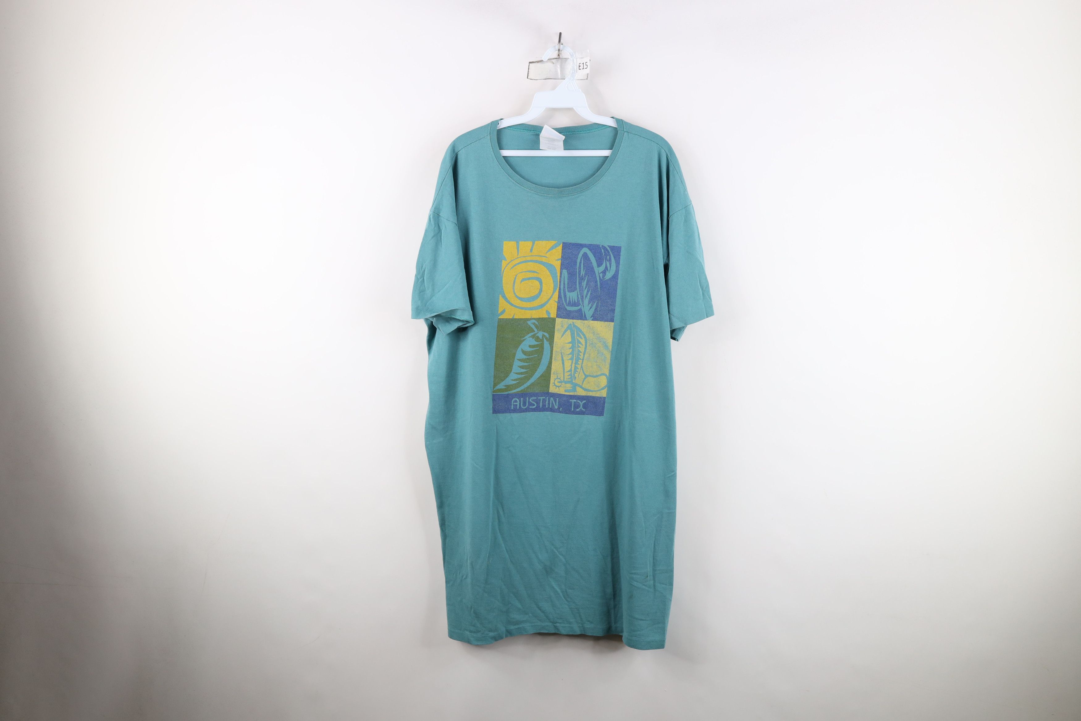 Vintage Vintage 90s Streetwear Austin Texas Sleep Night Gown T-Shirt Size ONE SIZE - 1 Thumbnail