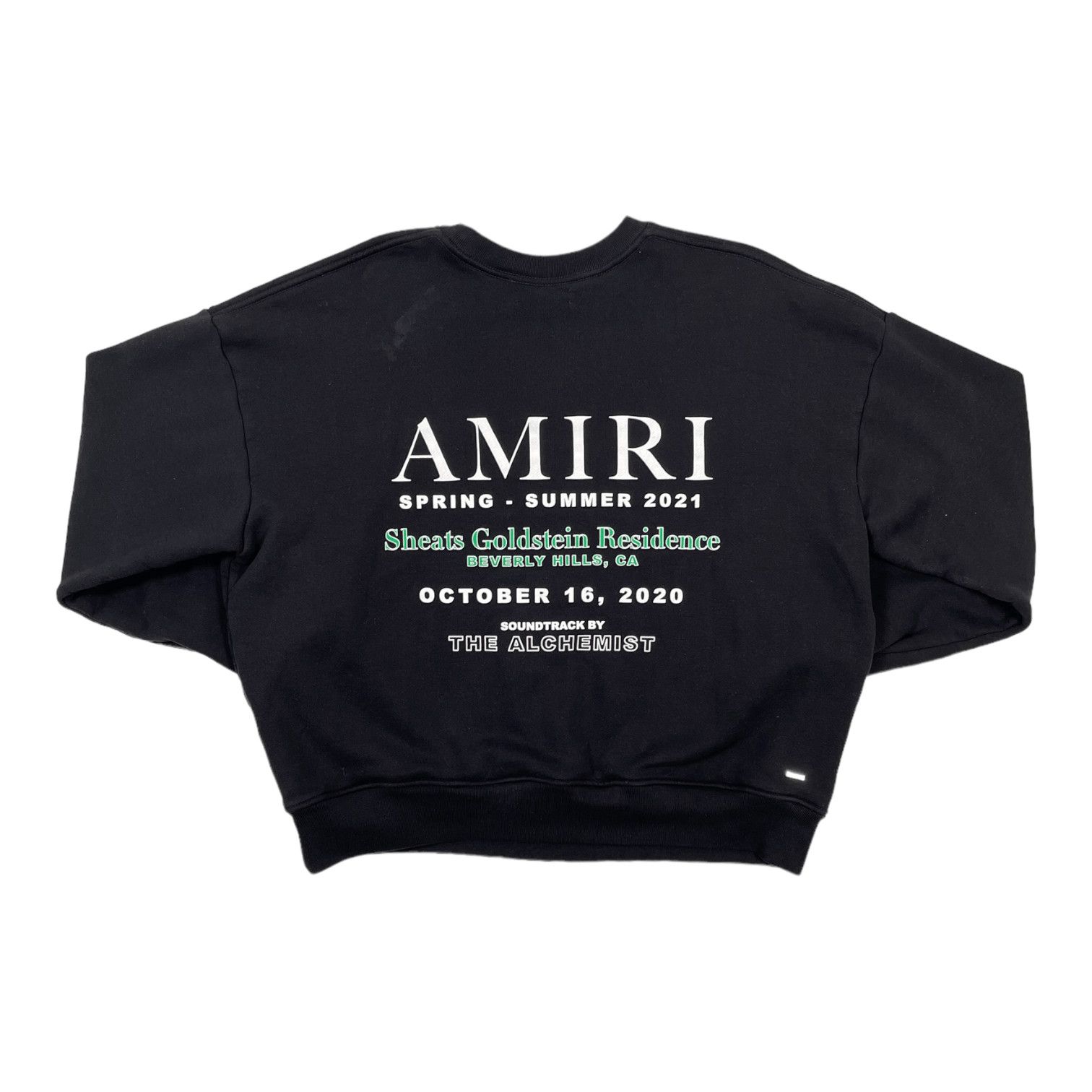 Amiri Amiri Goldstein Residence Beverly Hills Exclusive Crewneck S Size US M / EU 48-50 / 2 - 1 Thumbnail
