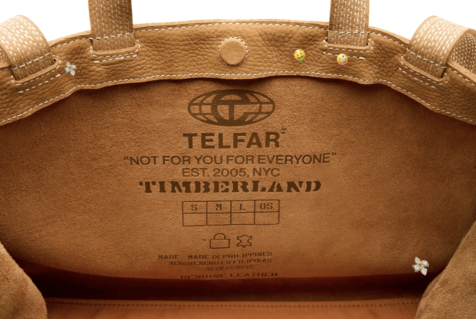 Telfar Timberland Medium Shopper | Wheat Size ONE SIZE - 13 Thumbnail