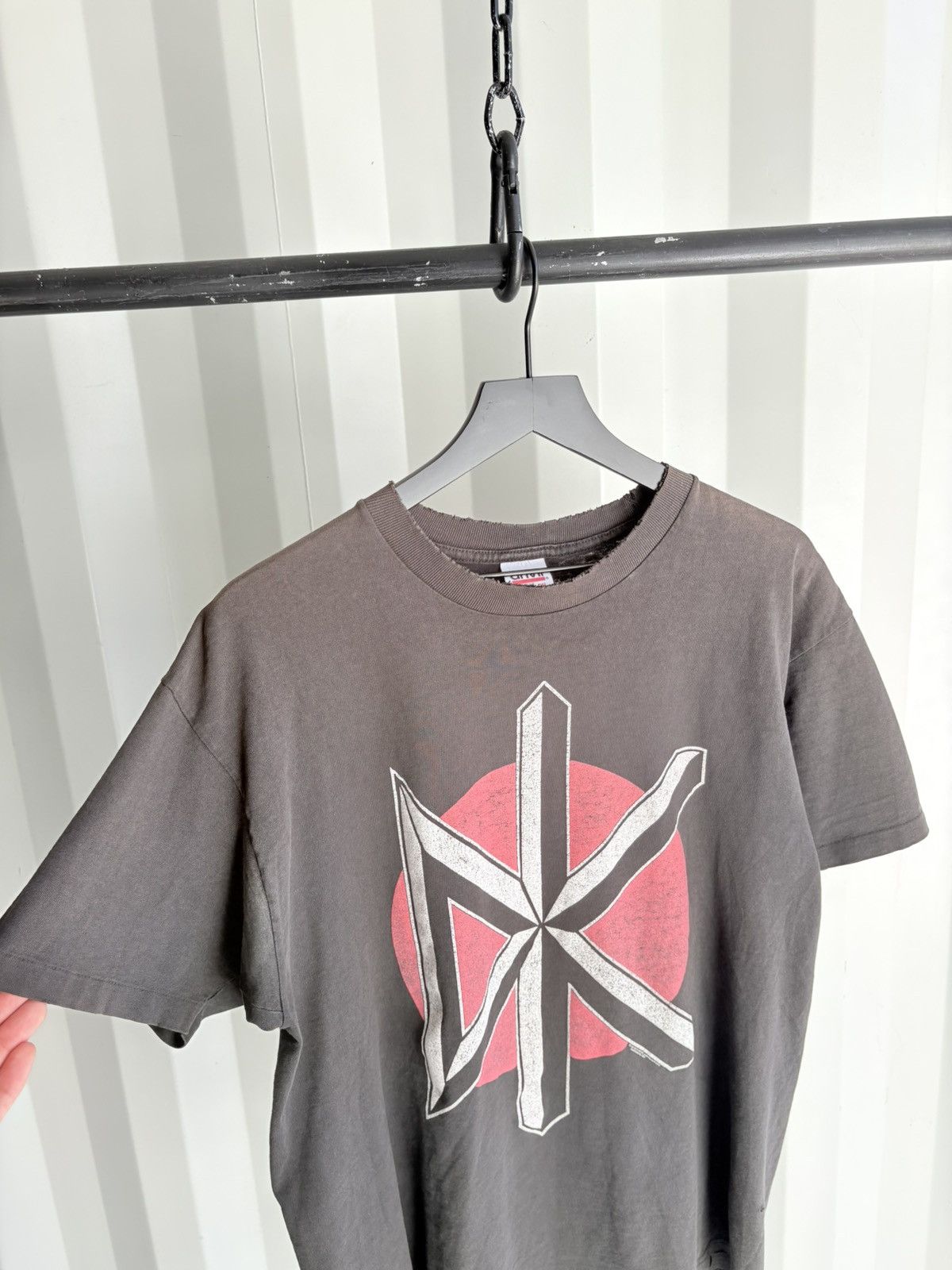 Band Tees Vintage Dead Kennedys Shirt Faded Distressed GRUNGE Band Size US XL / EU 56 / 4 - 3 Thumbnail