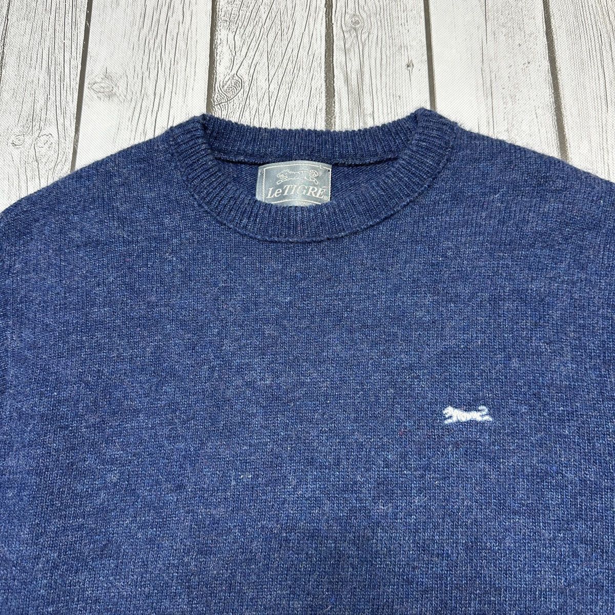 Le TIGRE × Vintage Vintage Le Tigre wool sweater Size US L / EU 52-54 / 3 - 3 Thumbnail