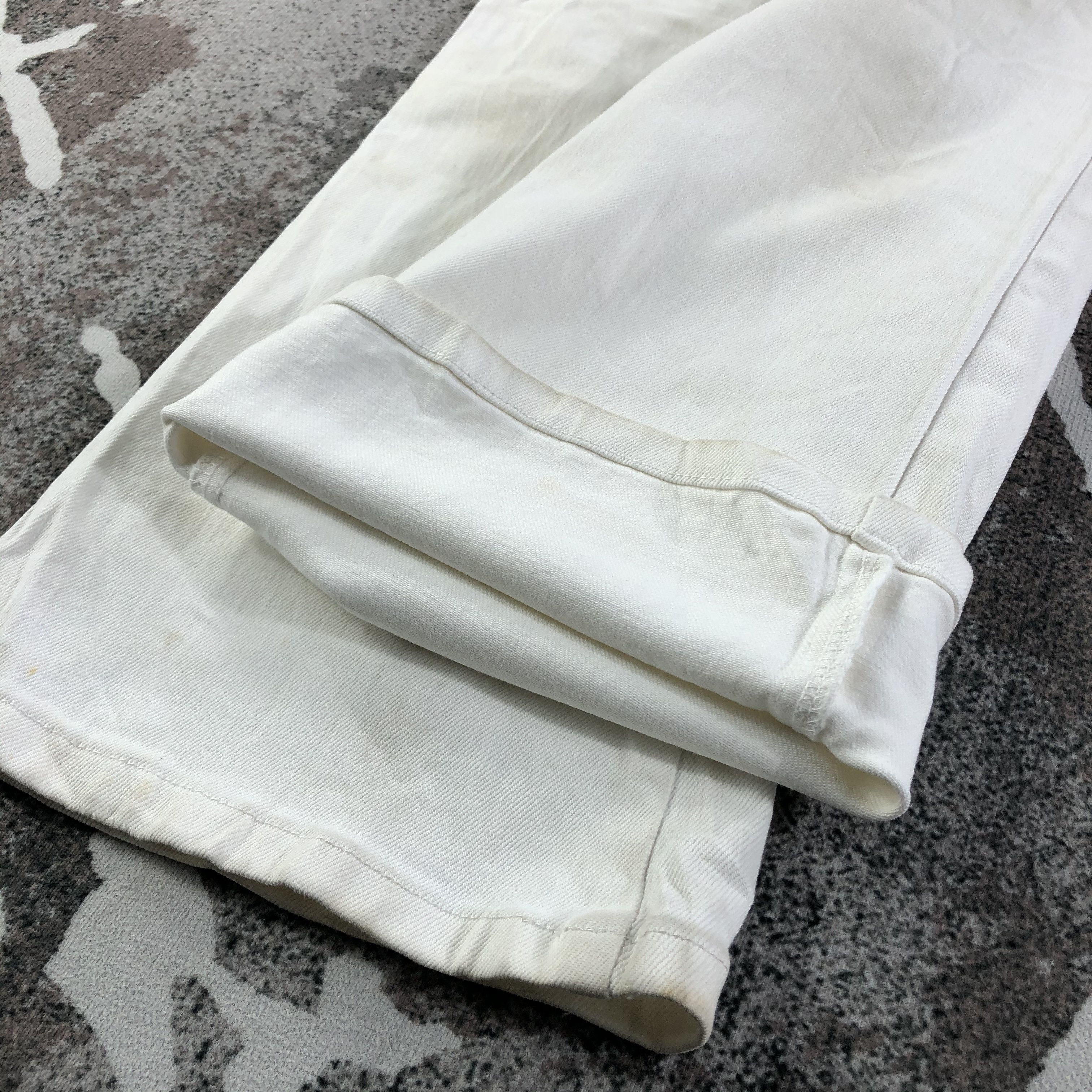 Theory Theory Jeans White Flare Denim KJ1765 Size 29" - 5 Thumbnail