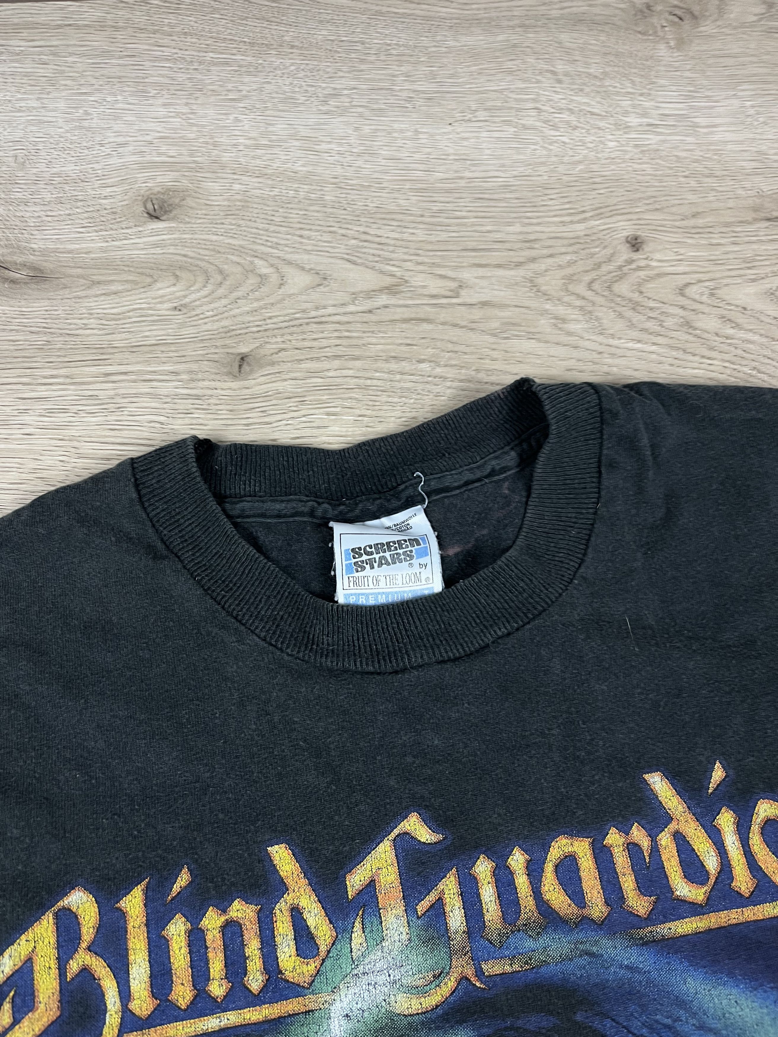 Band Tees × Vintage 1998 Blind Guardian The Eternal Curse Tshirt Vintage 90s Size US L / EU 52-54 / 3 - 6 Thumbnail