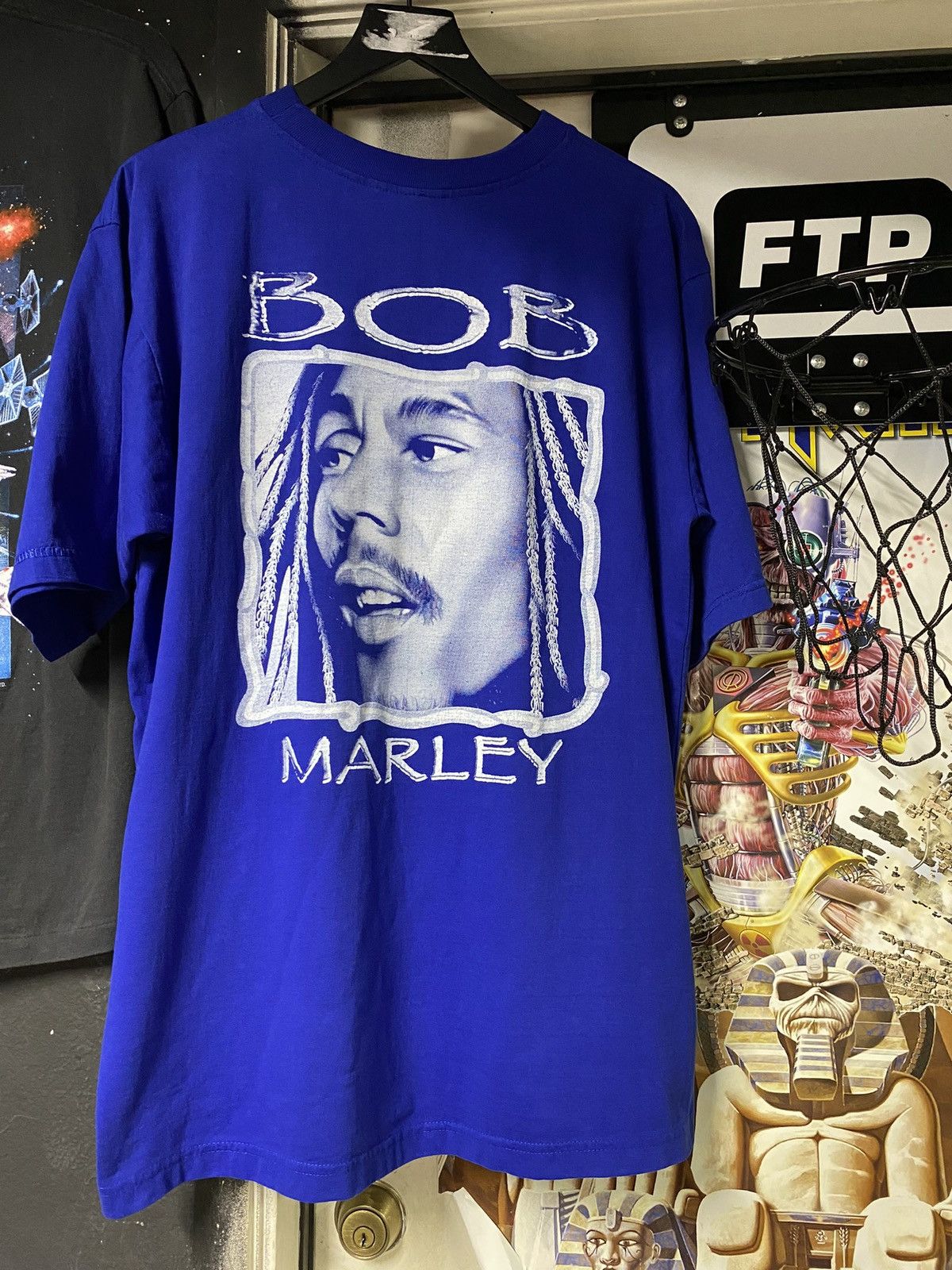 Vintage Vintage 00’ Bob Marley Rap Tee Shirt XLarge Size US XL / EU 56 / 4 - 2 Thumbnail