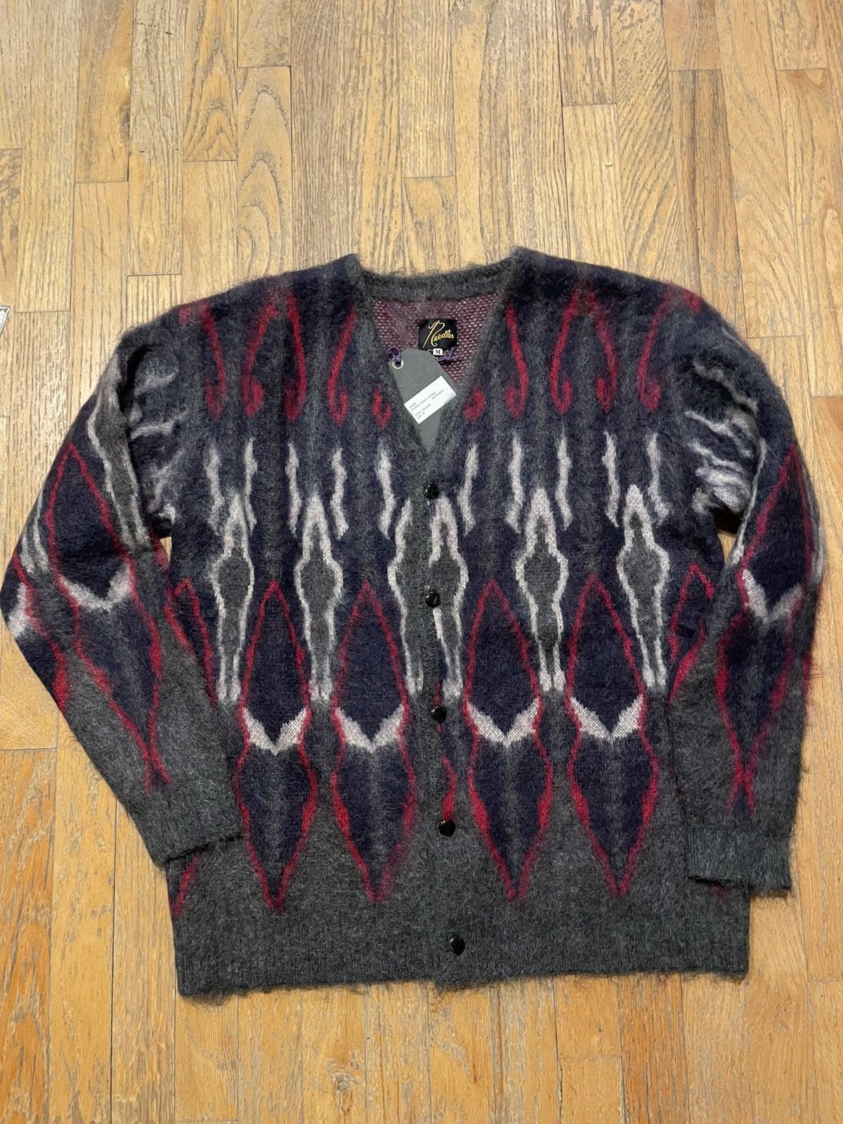 Needles Psychedelic mohair cardigan Size US M / EU 48-50 / 2 - 1 Thumbnail