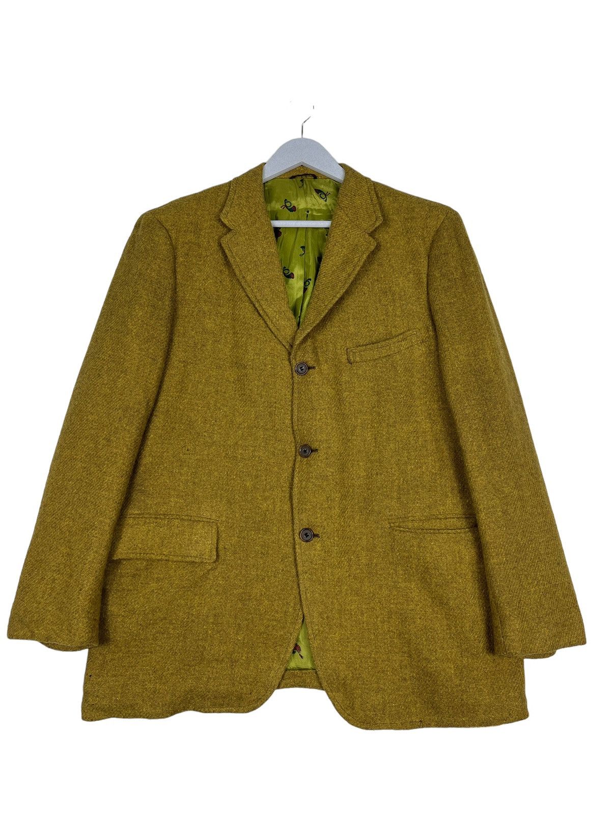 Harris Tweed 🔥 70s VINTAGE HARRIS TWEED WOOL JACKET Size US M / EU 48-50 / 2 - 2 Thumbnail