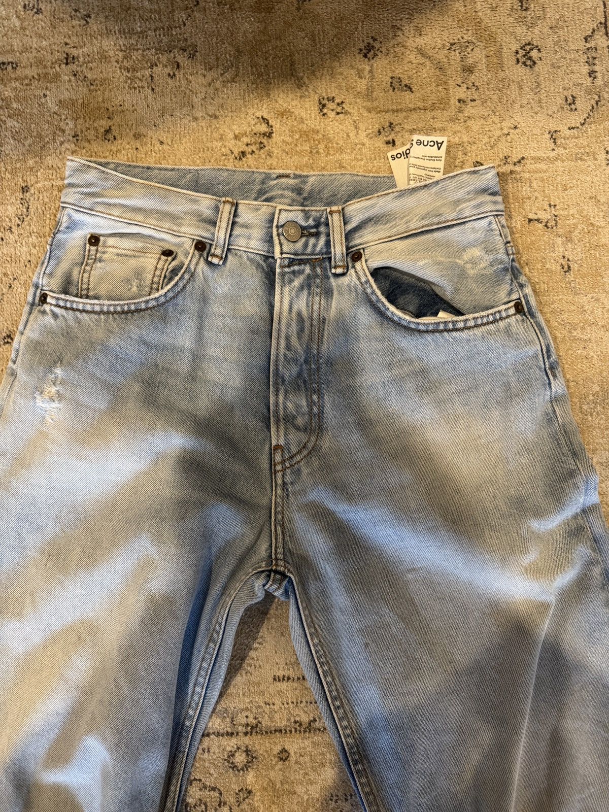 Acne Studios Acne Studios 2011M Light Blue Vintage Size US 29 - 4 Thumbnail