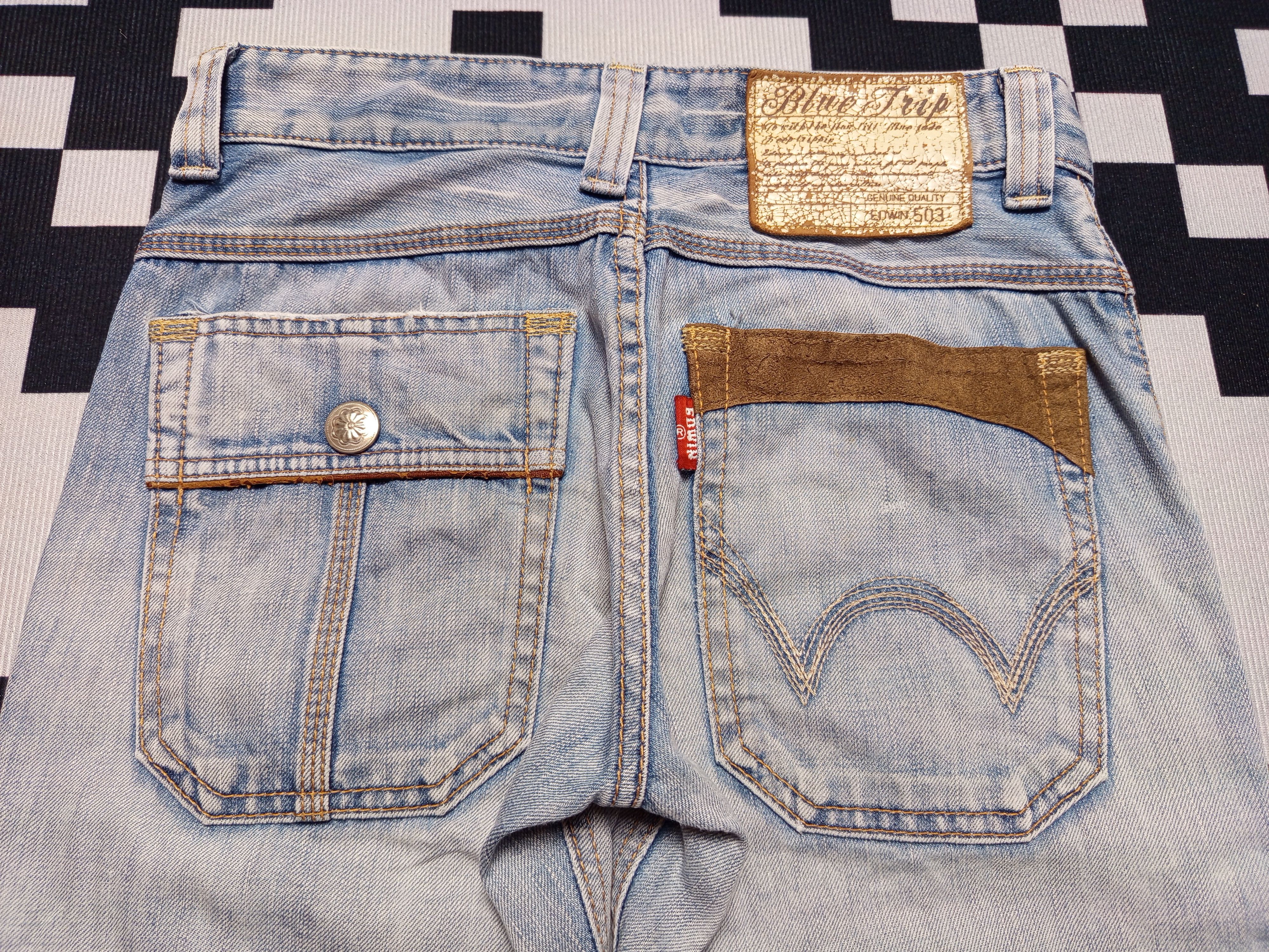 Edwin EDWIN 503 BLUE TRIP BUSHPANTS JEANS Size US 30 / EU 46 - 11 Thumbnail