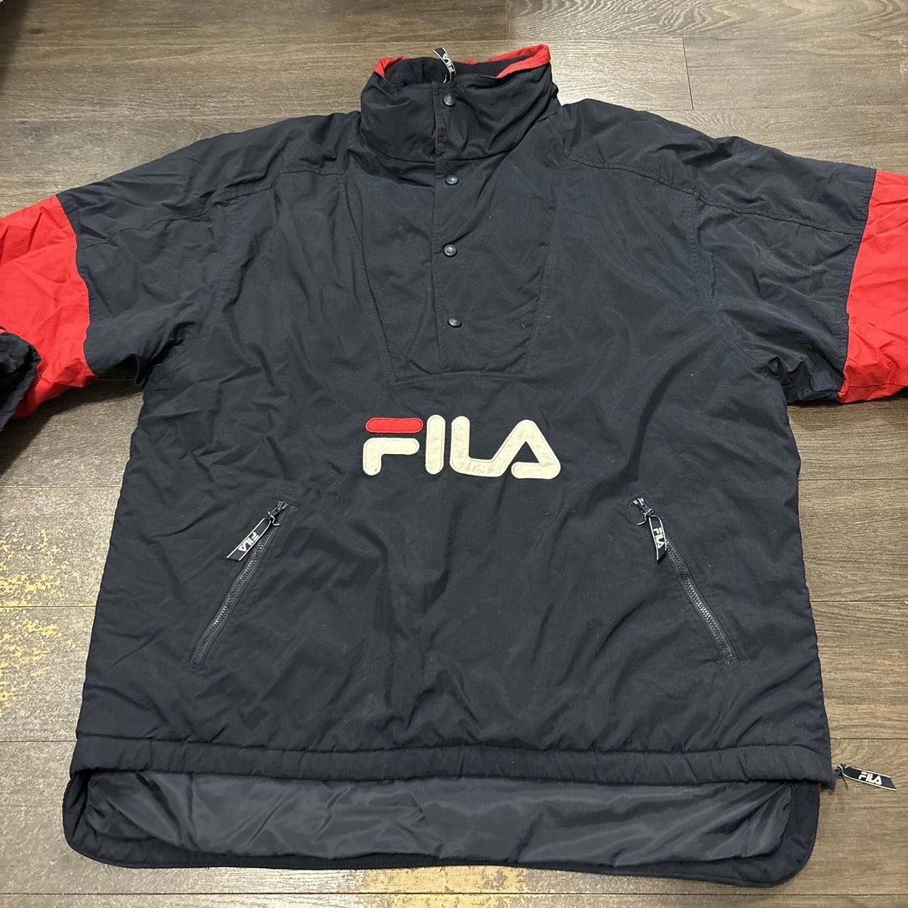 Fila vintage Fila anorak jacket L/XL 90s Size US L / EU 52-54 / 3 - 3 Thumbnail