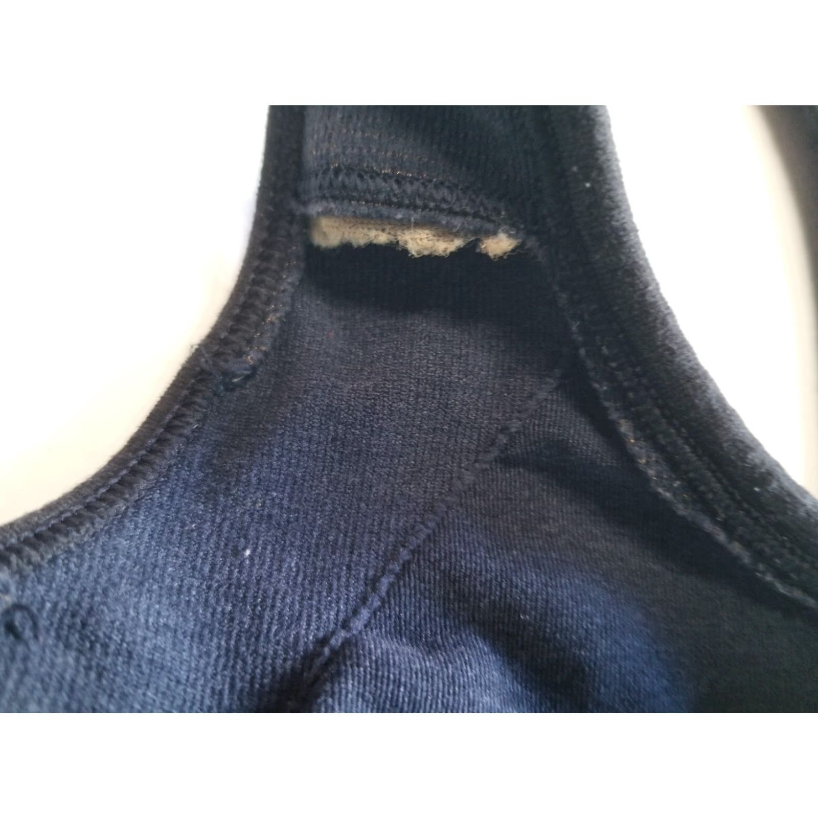 Lululemon Lululemon Sports Bra Womens S Blue Racerback Wireless Pullover See Pics No Padding Full Cup Lightweight Stretch Logo Activewear Athleisure Size ONE SIZE - 6 Thumbnail