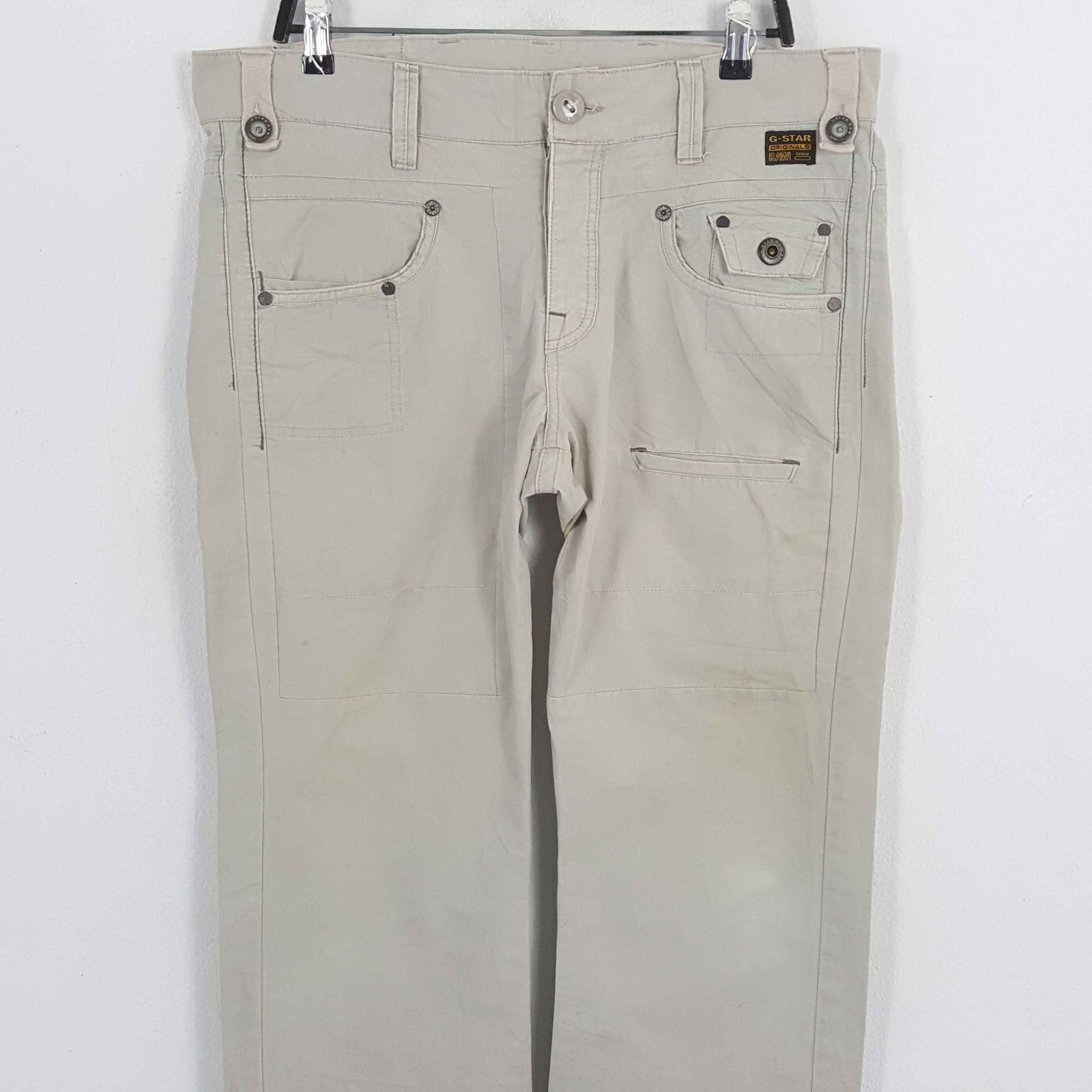 G-Star × Vintage G-STAR RAW Streetwear Style Pants Size US 36 / EU 52 - 2 Thumbnail