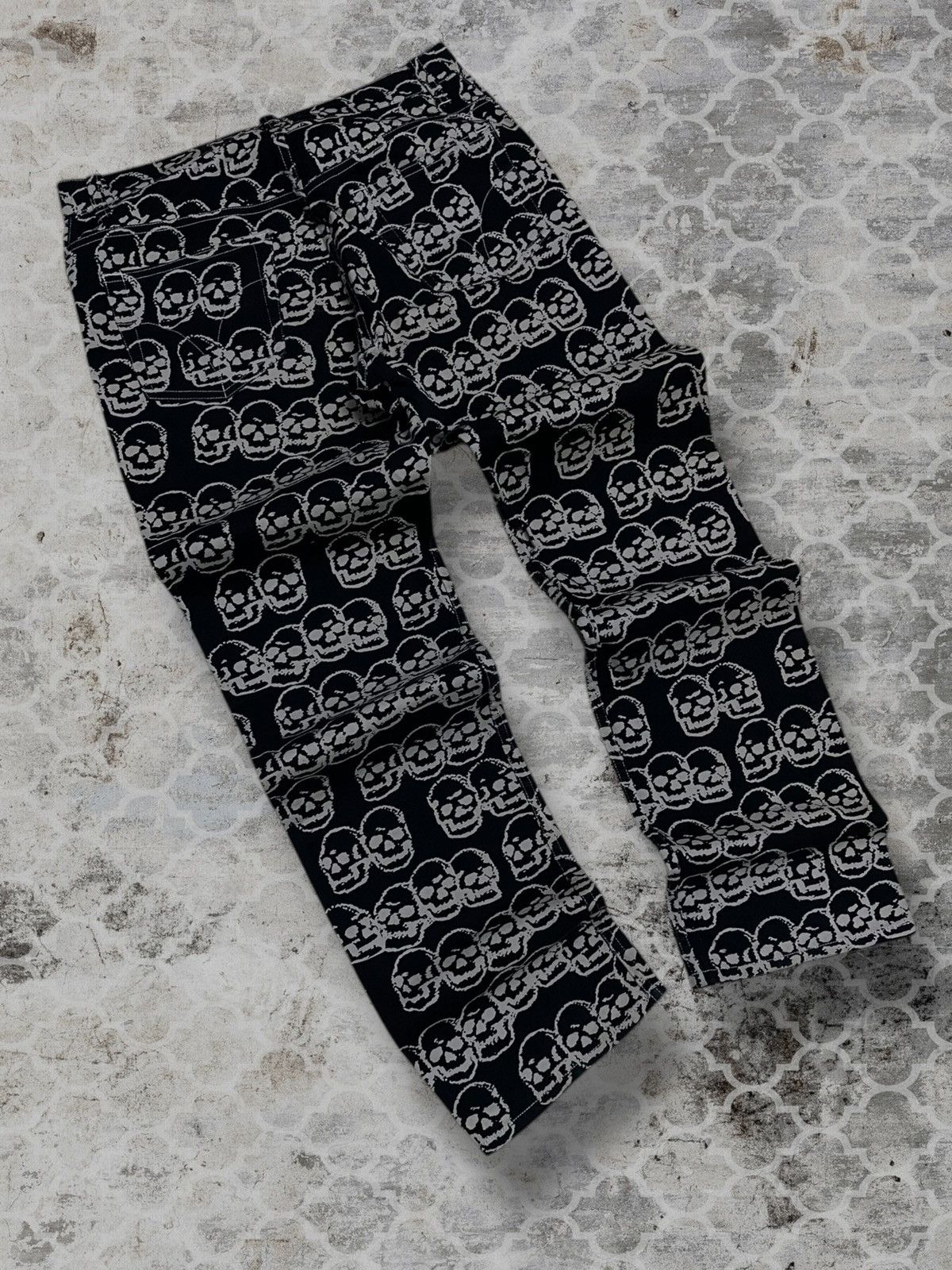 Hysteric Glamour Vintage Og Japan Designer Hysteric Glamour Skull Punk Pant Size US 28 / EU 44 - 9 Thumbnail