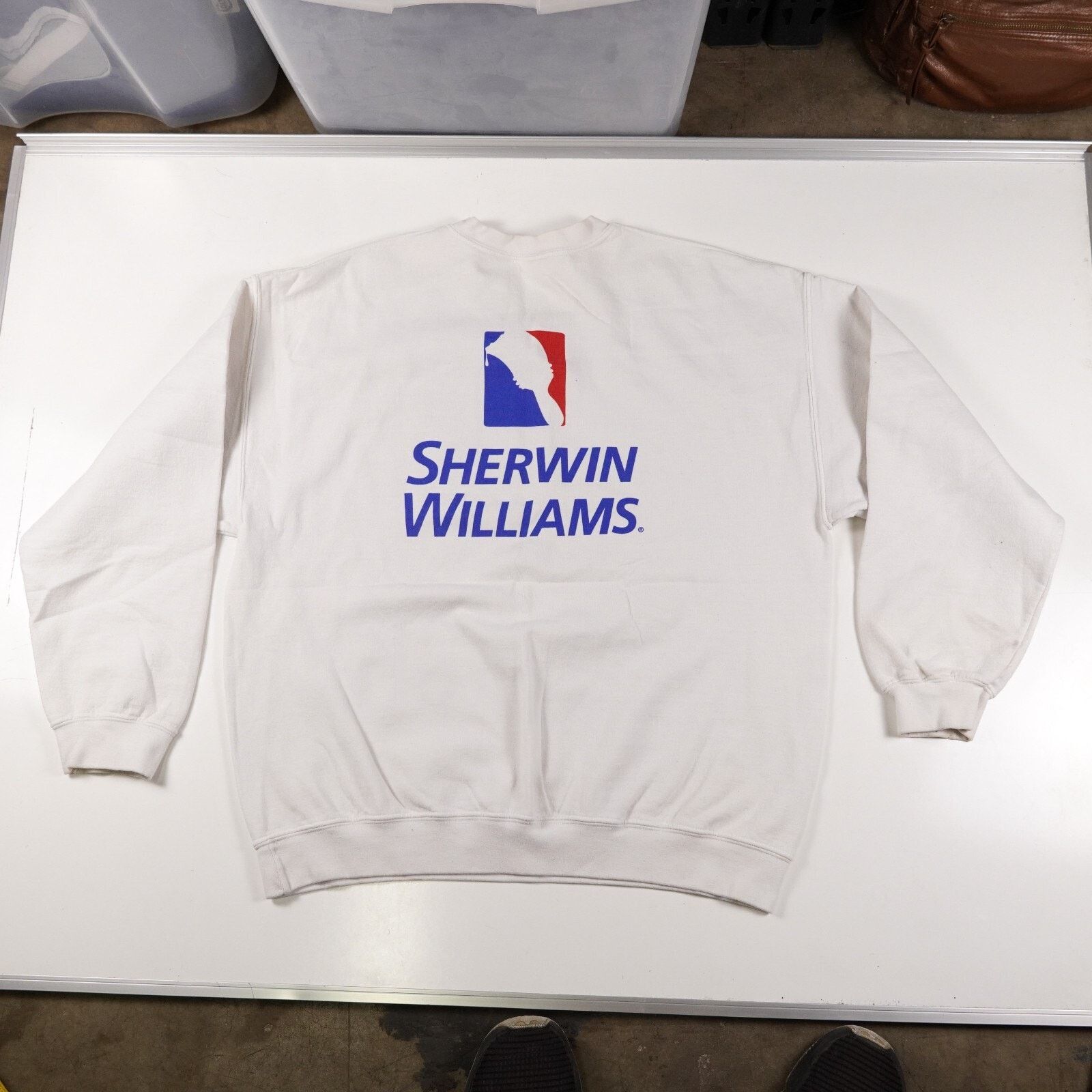 Gildan Sherwin Williams Paint Sweater Long Sweatshirt T-Shirt XL Size US XL / EU 56 / 4 - 11 Thumbnail