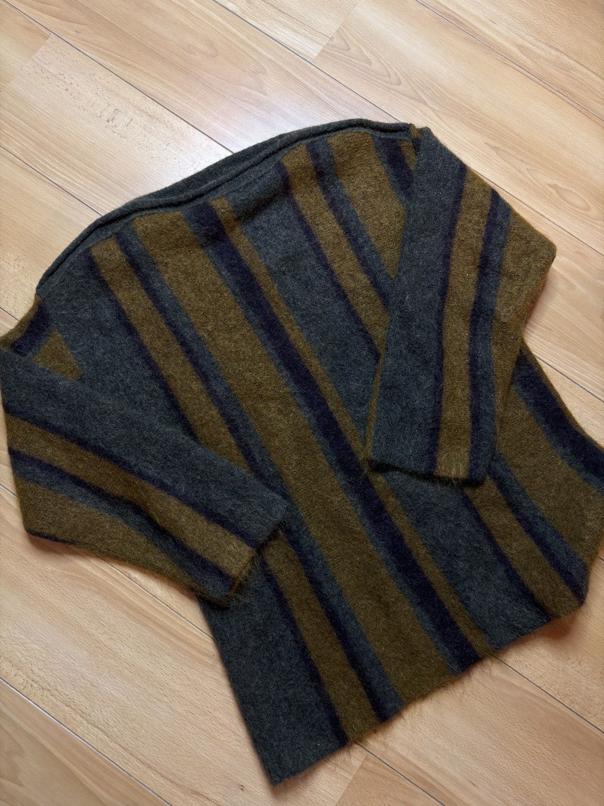 Acne studios brown mohair sweater