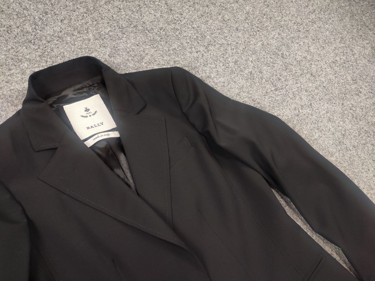 Bally Bally Italy Design Luxury Blazer Jacket Wool Blend Black Size L / US 10 / IT 46 - 7 Thumbnail