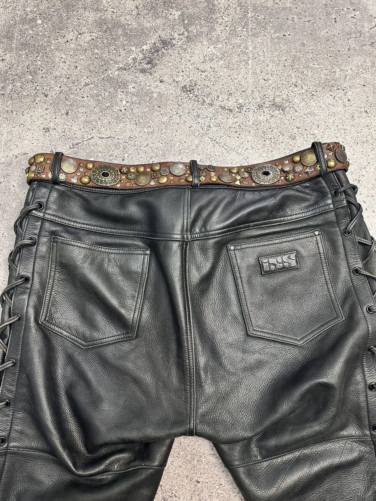 Other Vintage Belt B.B.Simon leather Avantgarde Hysteric Glamour Size ONE SIZE - 12 Thumbnail
