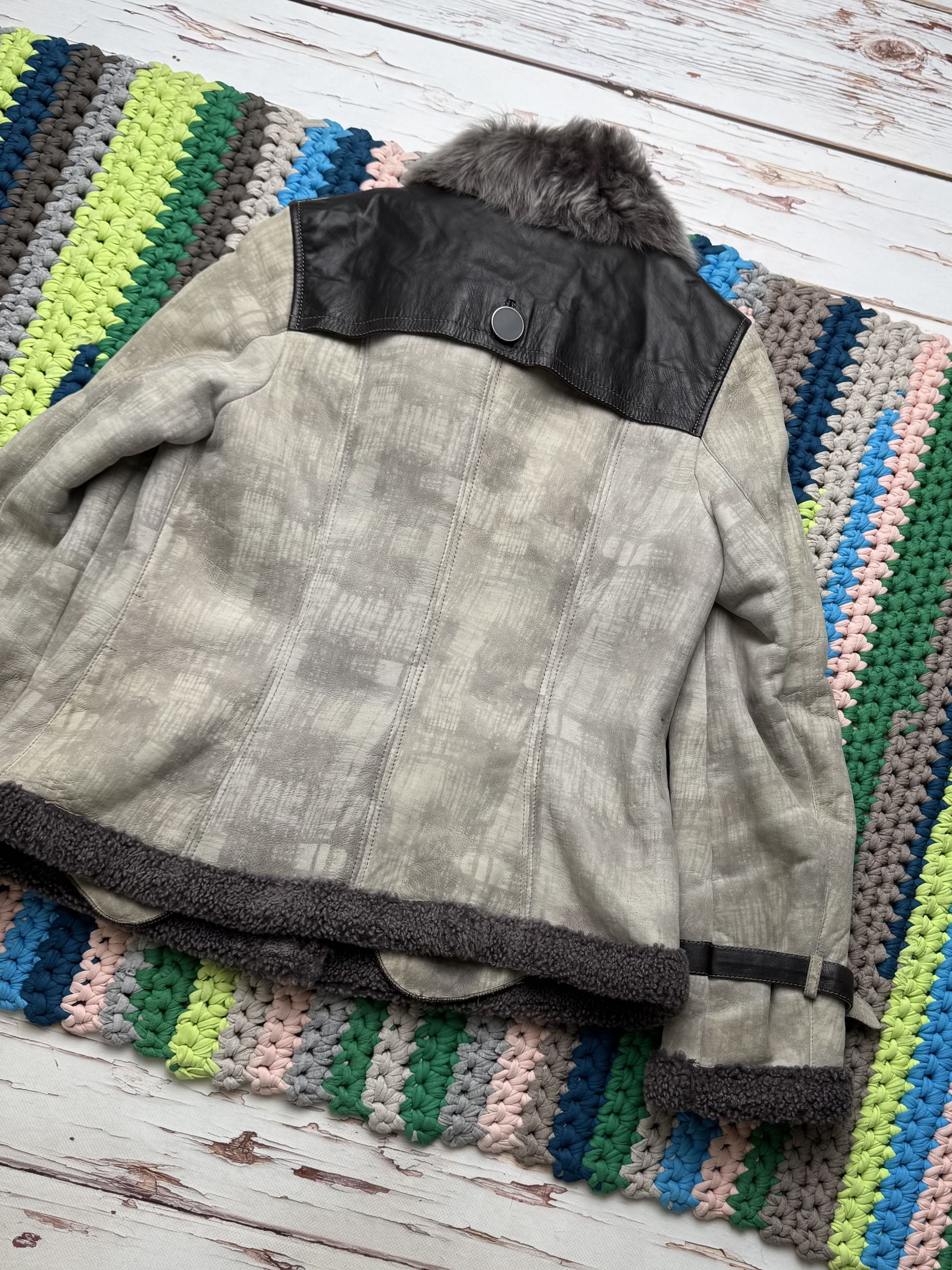 Japanese Brand Vintage Real Sheepskin Jacket (D10)(D15)(V1) Size M / US 6-8 / IT 42-44 - 12 Thumbnail